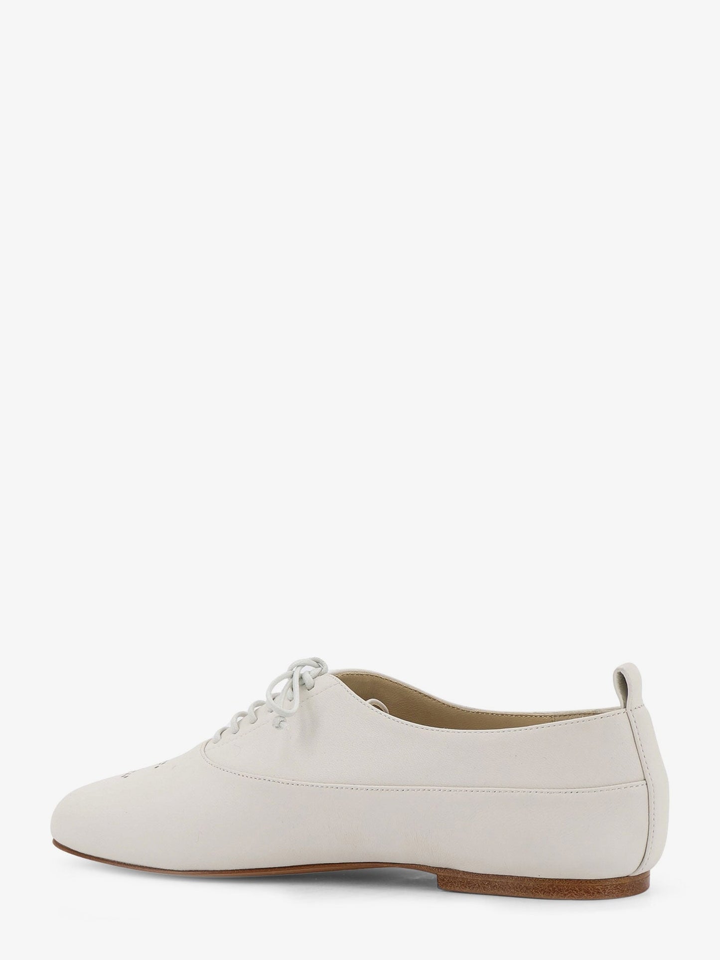 Celine Women Celine Women Triomphe Richelieu Leather Lace-Up Shoe CELINE