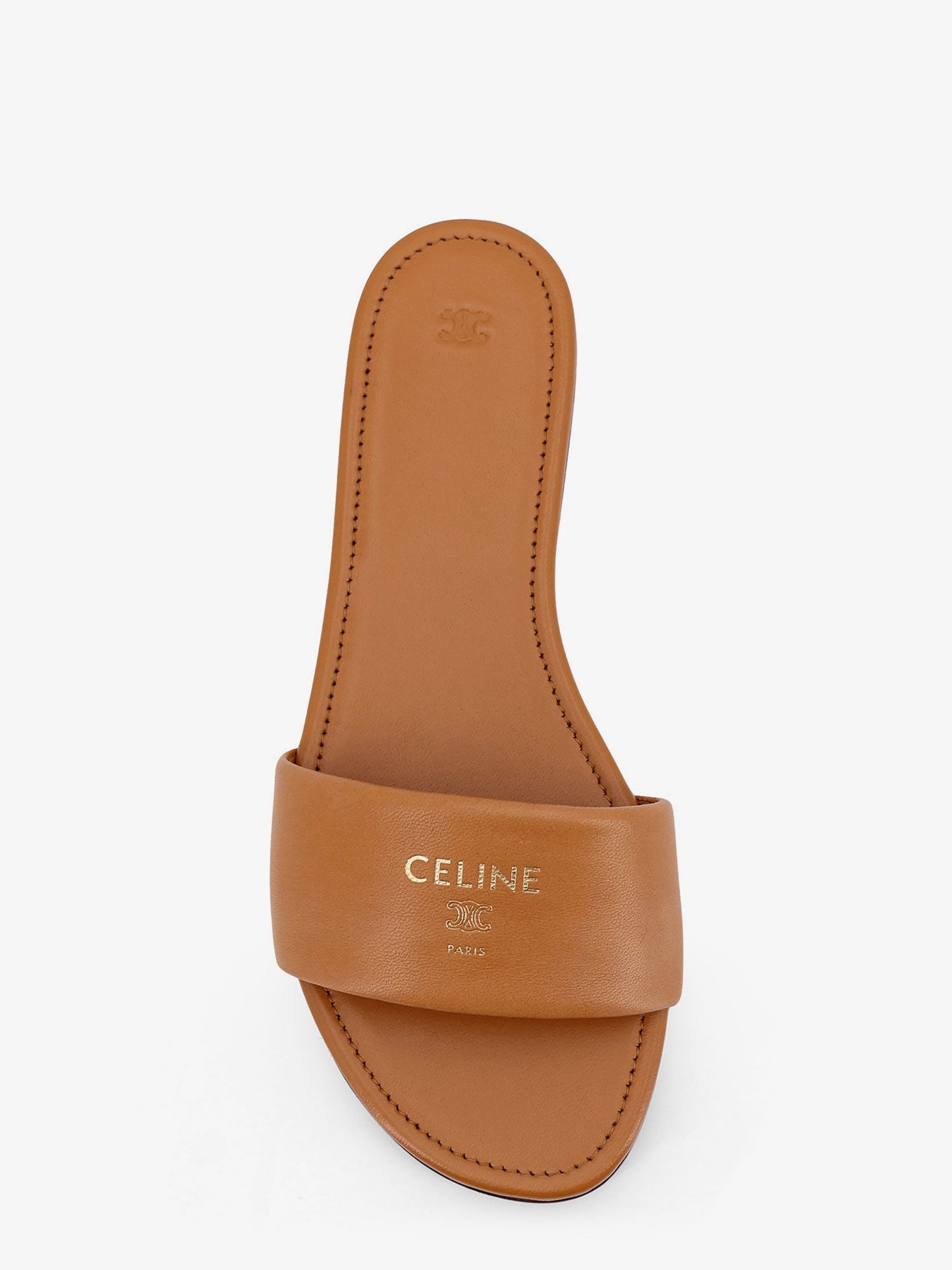 Celine Women Coast Mule Leather Sandals CELINE