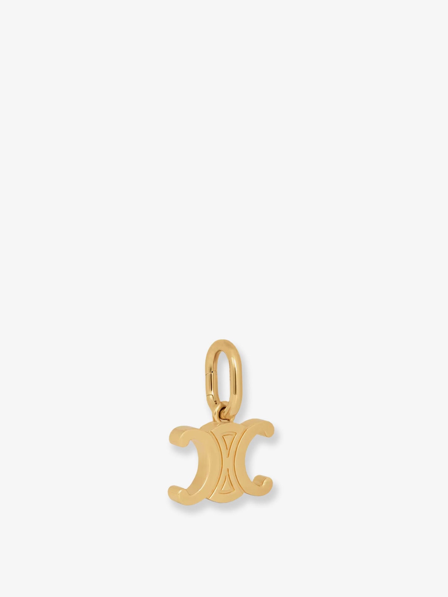 Celine Women Celine Triomphe Brass Charm CELINE