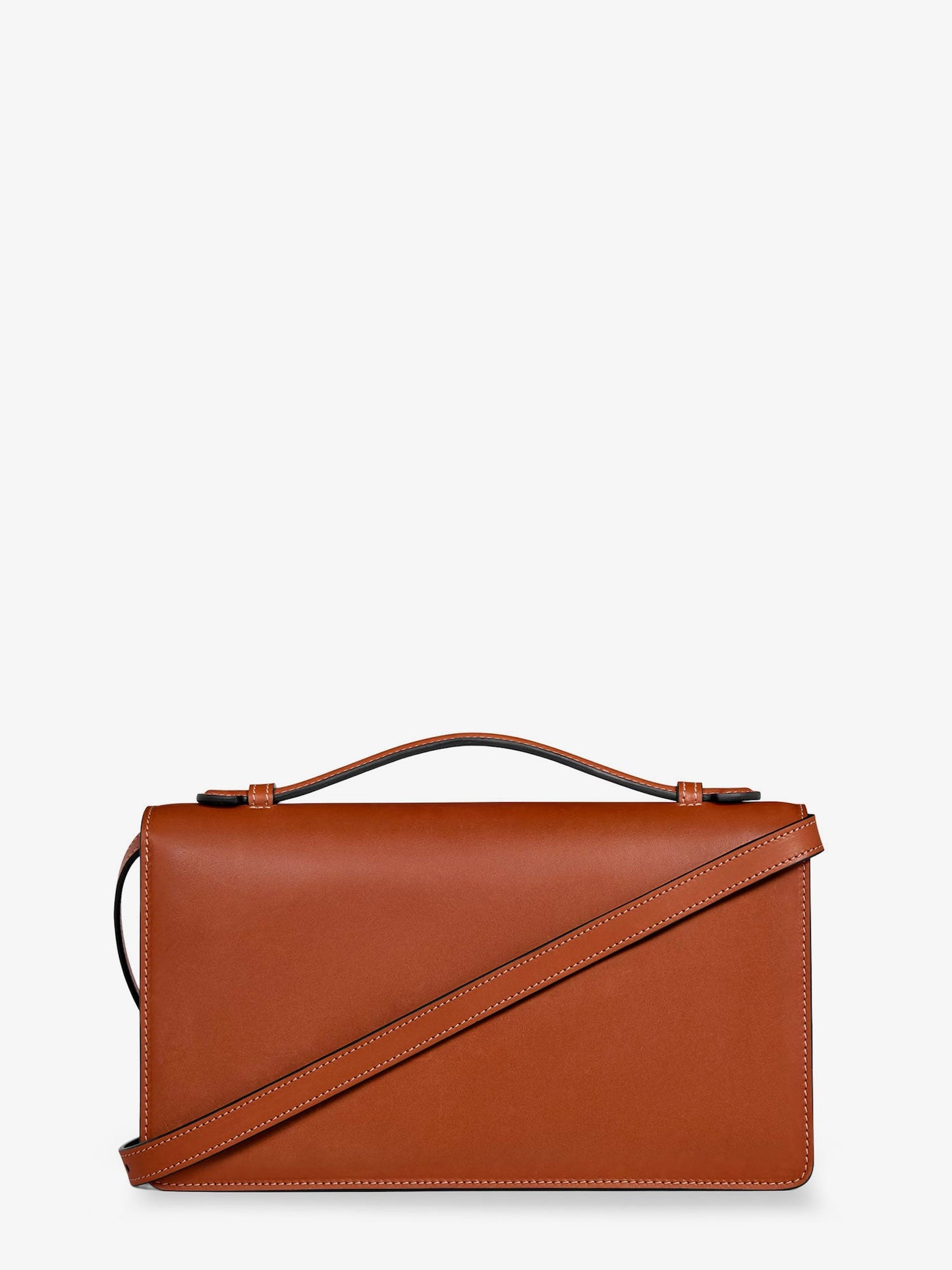 Celine Women Triomphe Leather Crossbody Bag CELINE