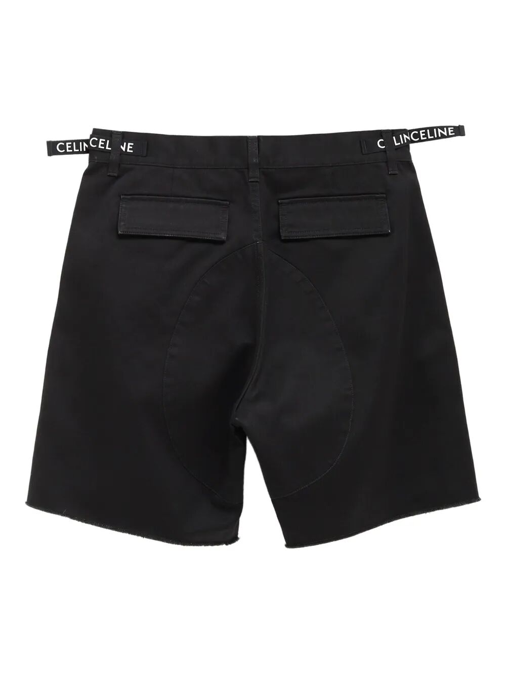 Celine Men Cargo Cotton Bermuda Shorts CELINE