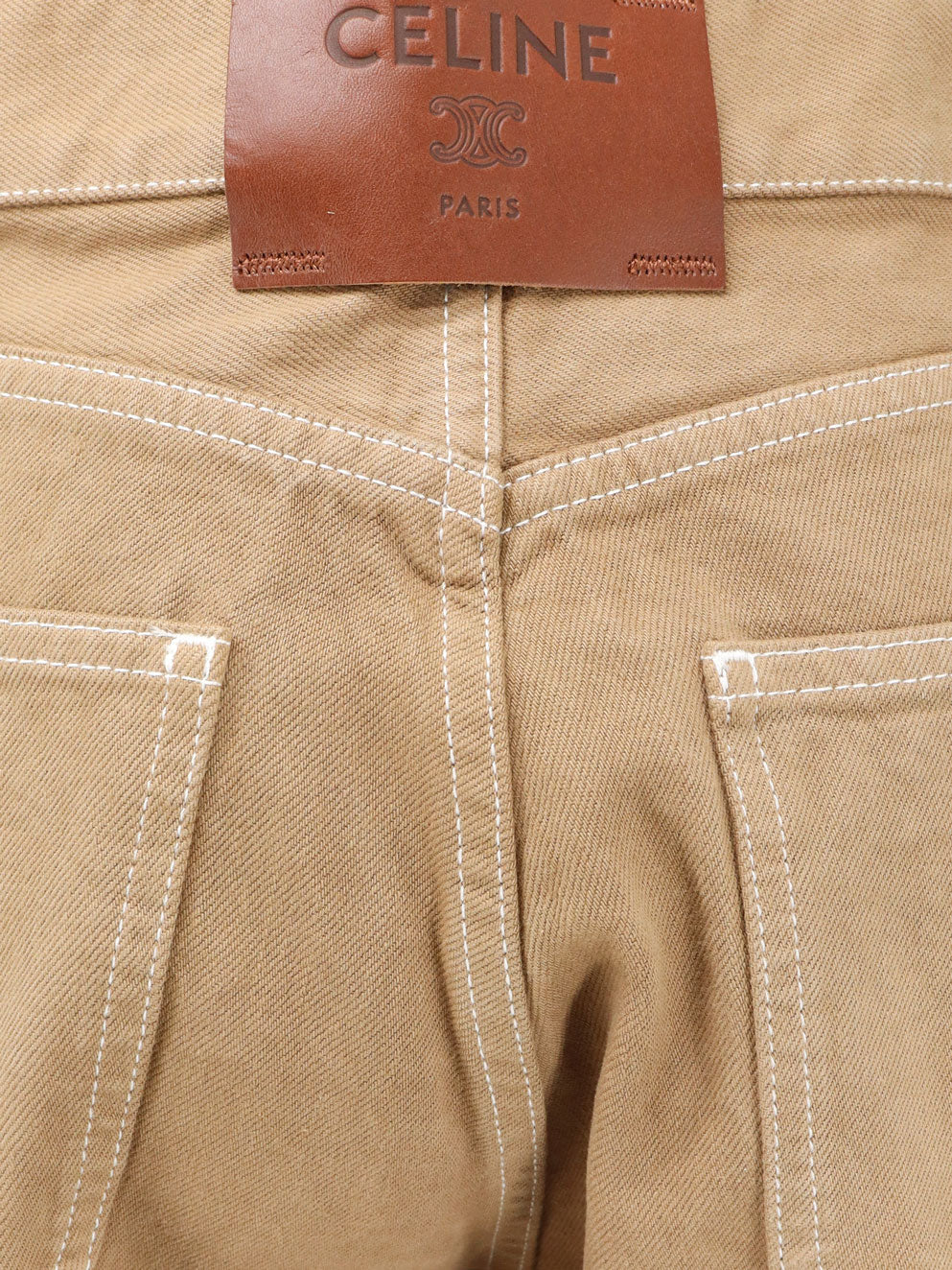 Celine Women Boyfriend 002 Cotton Trousers CELINE