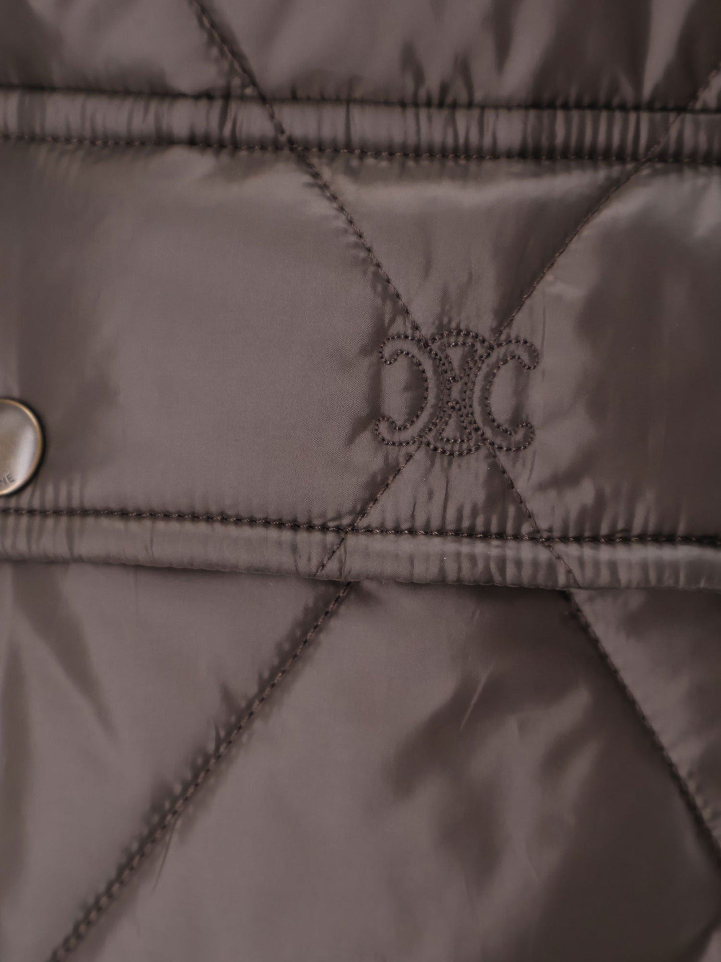 Celine Women Triomphe Quilted Jacket CELINE