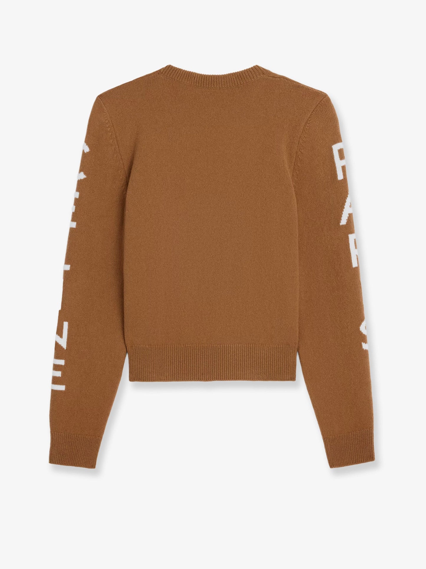 Celine Women Wool Sweater With Logo Inlay CELINE