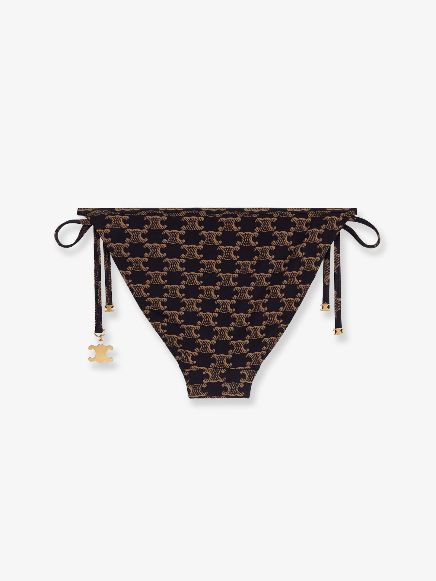 Celine Women Jersey Bikini Bottom With Monogram Print CELINE