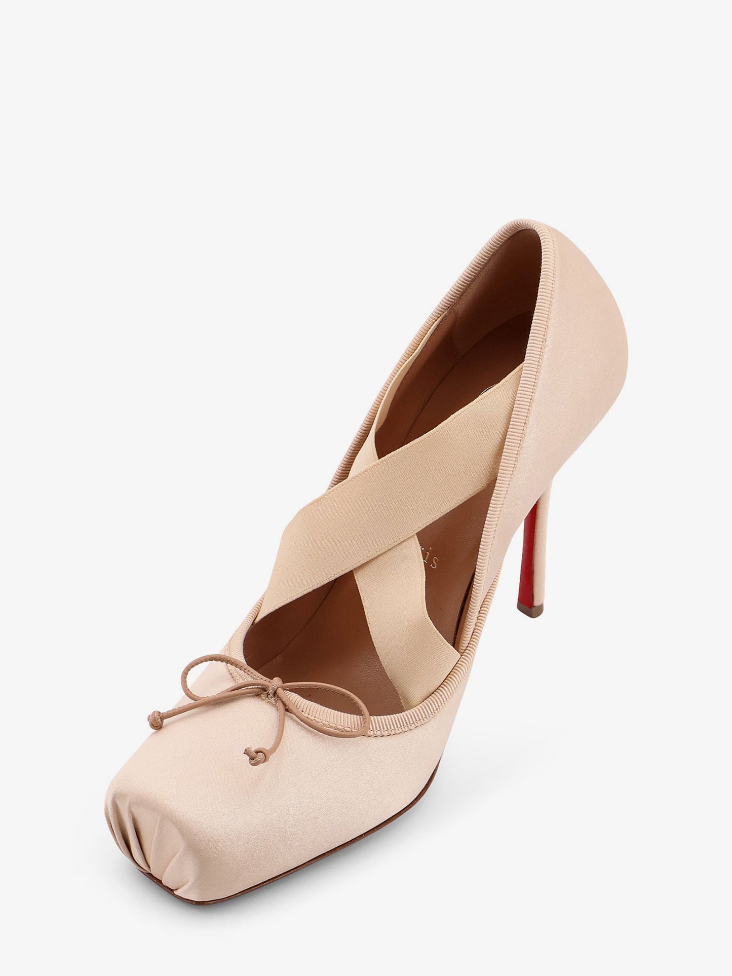 Christian Louboutin Women Cassia Nodo Satin Pumps CHRISTIAN LOUBOUTIN