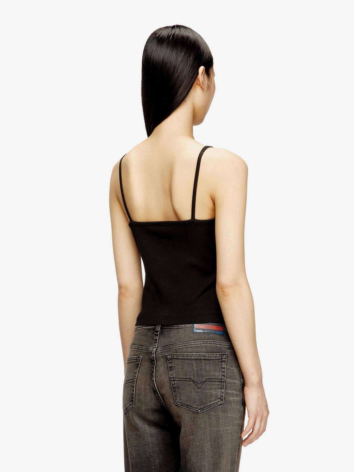 Diesel Women Cotton Tank Top DIESEL