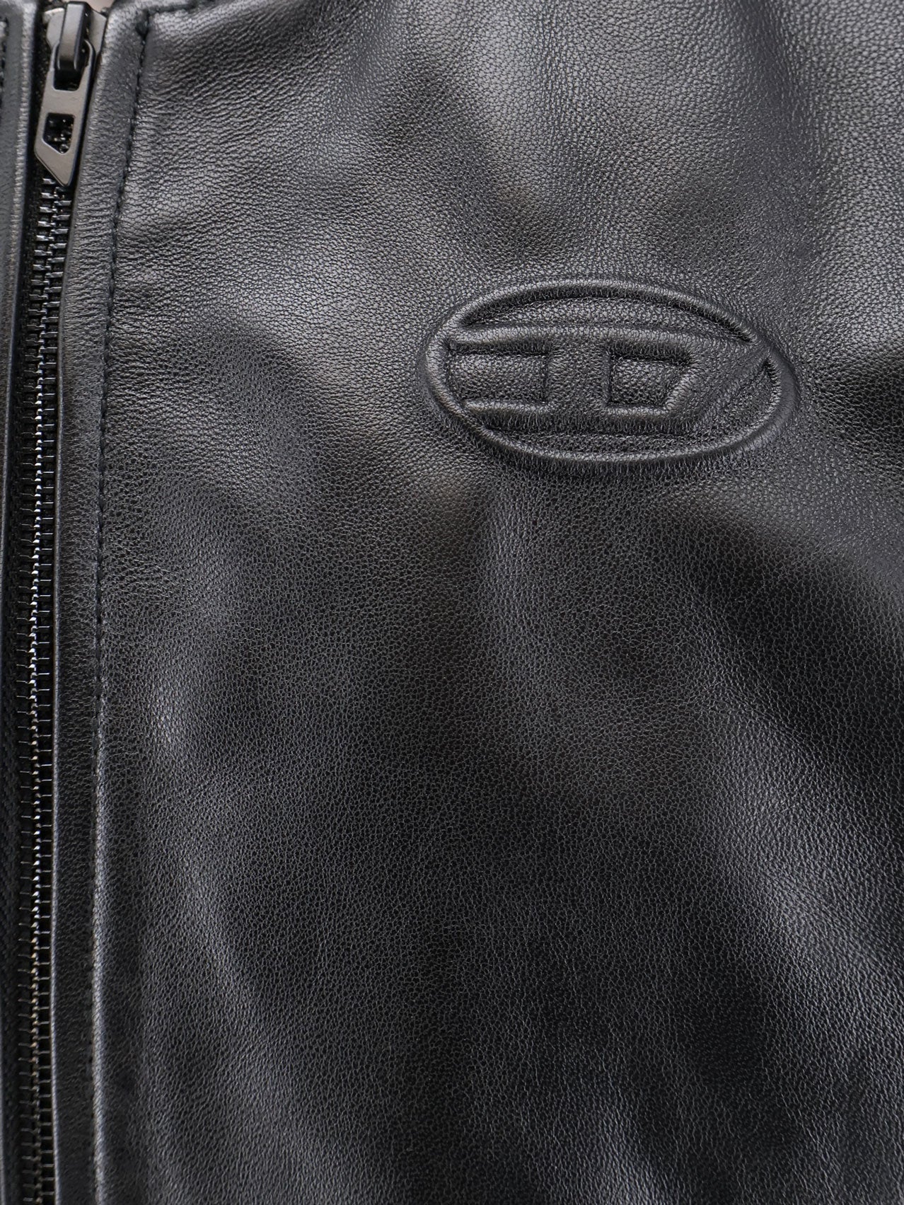 Diesel Women Ilyan Leather Jacket DIESEL