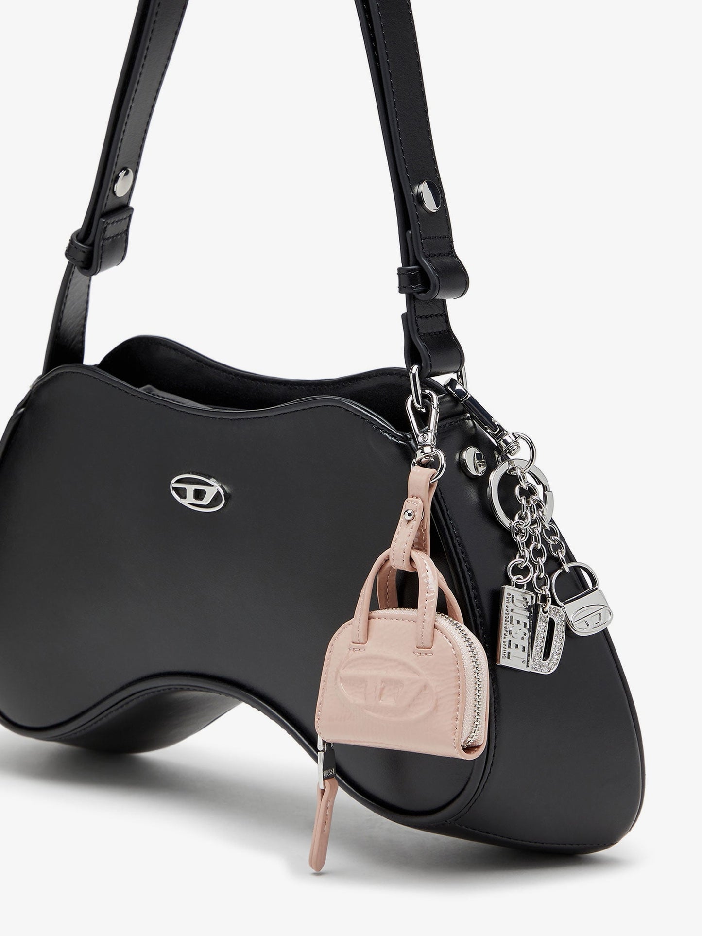 Diesel Women 1Dr Dome Charms Pvc Keychain DIESEL