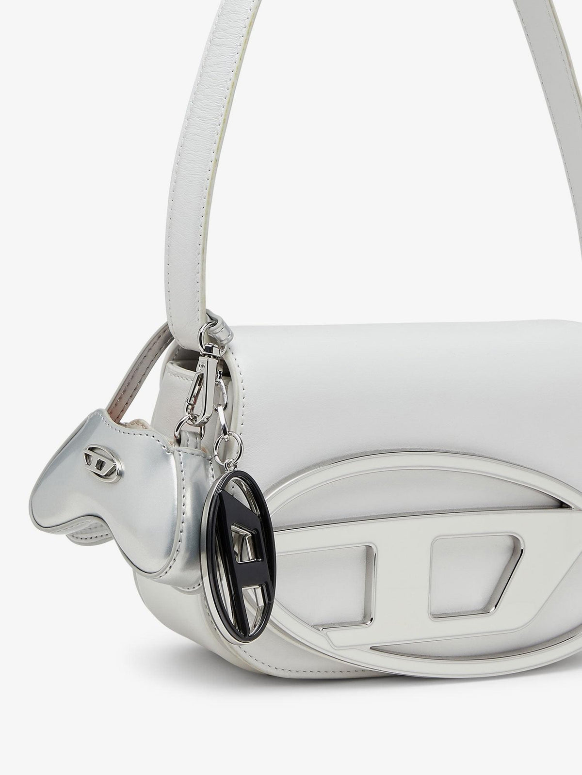 Diesel Women Play Charm Shiny Keychain DIESEL