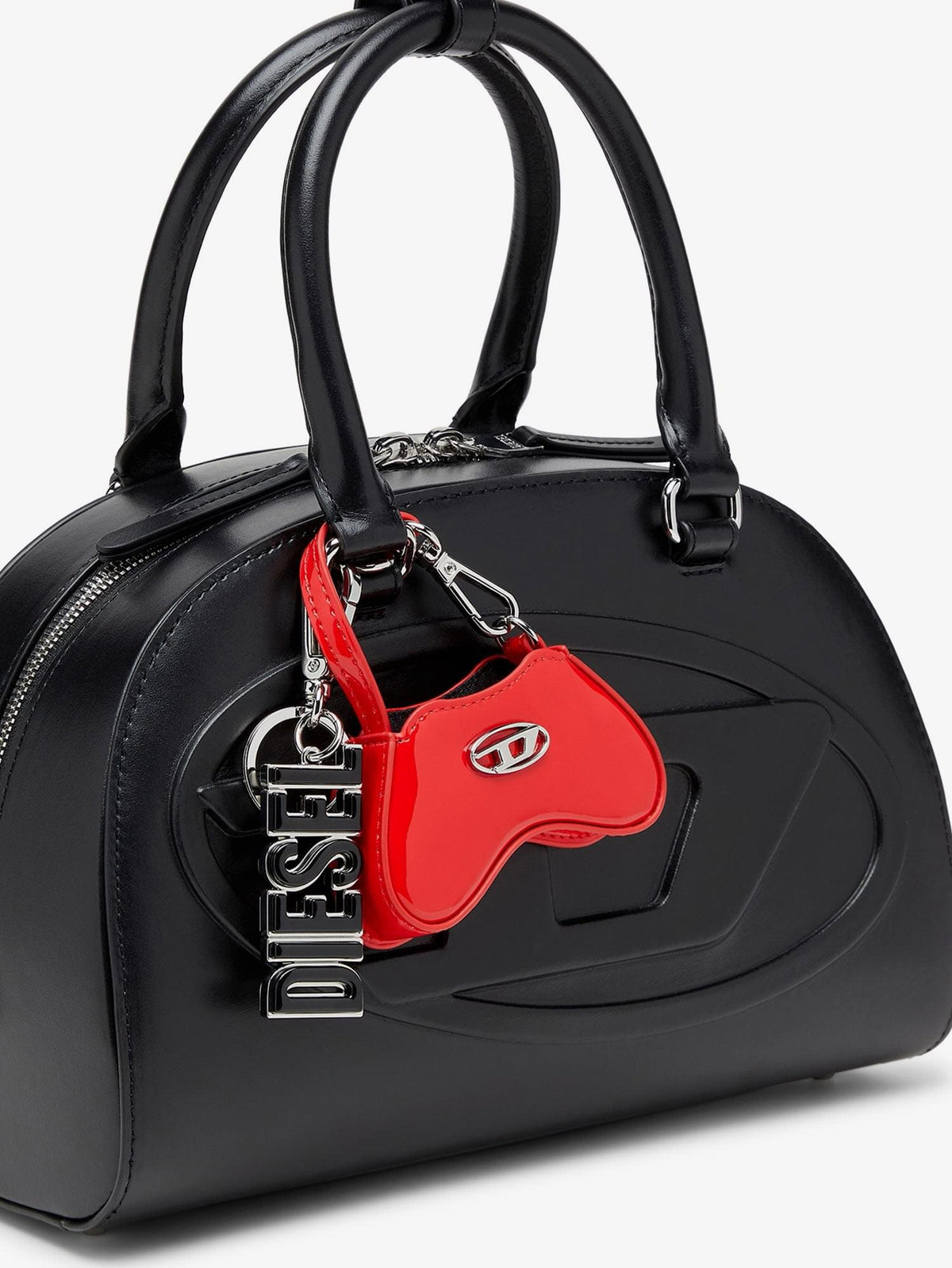 Diesel Women Glossy Play Charm Keychain DIESEL