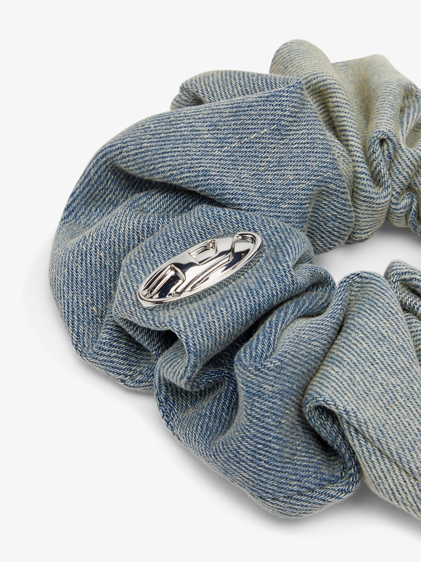 Diesel Women Denim Bangle Scrunchie Hair Tie DIESEL