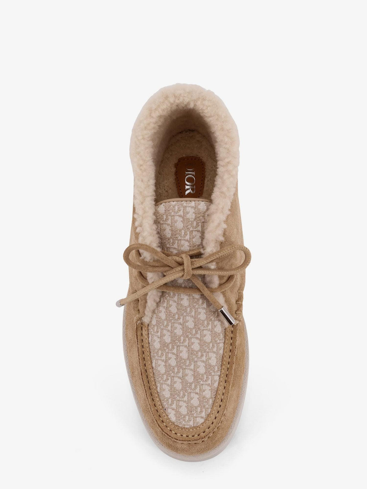 Dior Men Dior Granville Suede Lace-Up With Dior Oblique Logo CHRISTIAN DIOR