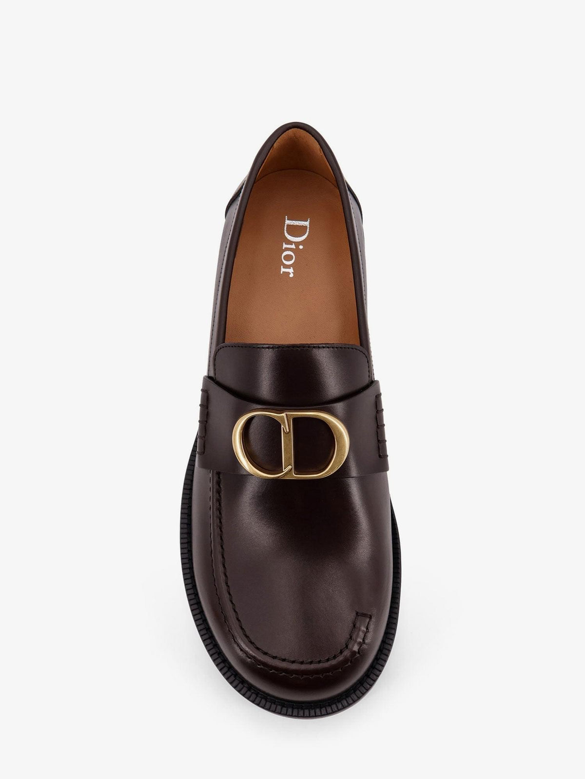 Dior Men Archie Leather Loafers CHRISTIAN DIOR