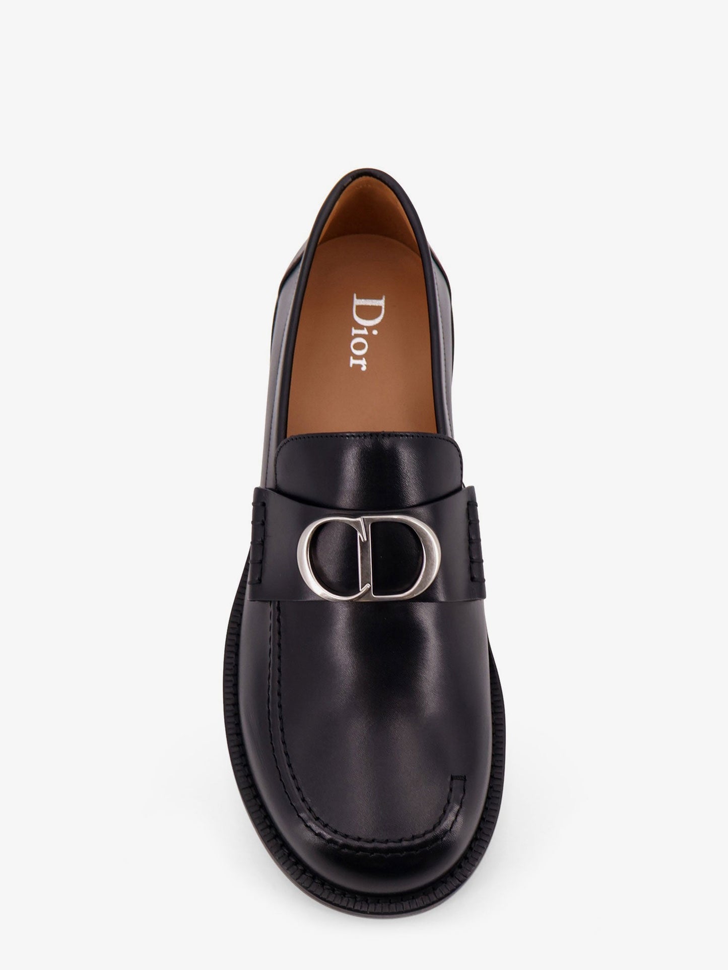 Dior Men Archie Leather Loafers CHRISTIAN DIOR