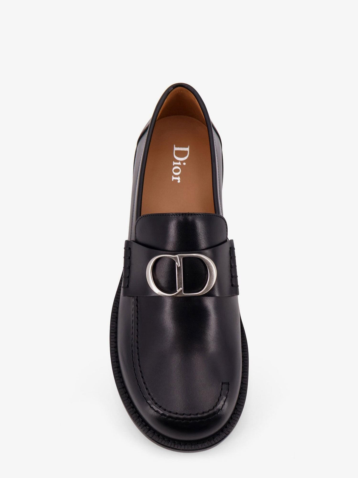 Dior Men Archie Leather Loafers CHRISTIAN DIOR