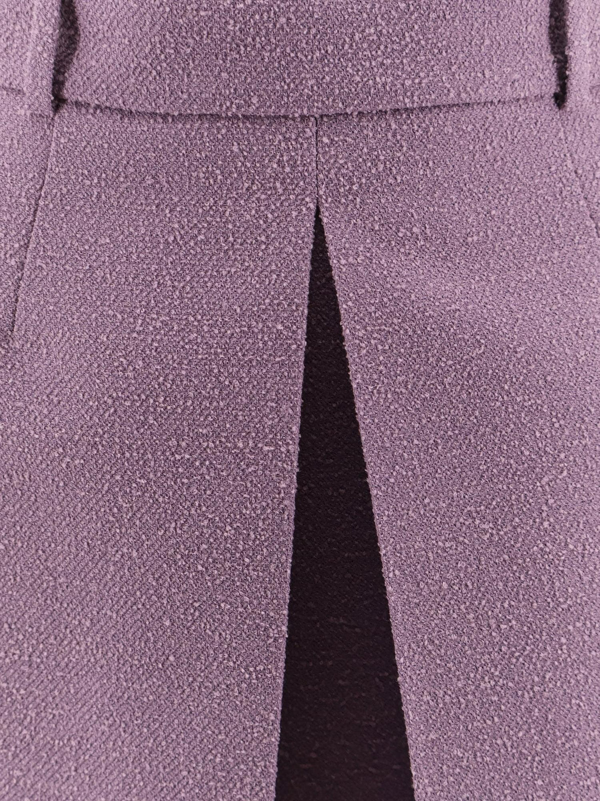 Dior Women Boucle Virgin Wool Blend Skirt CHRISTIAN DIOR