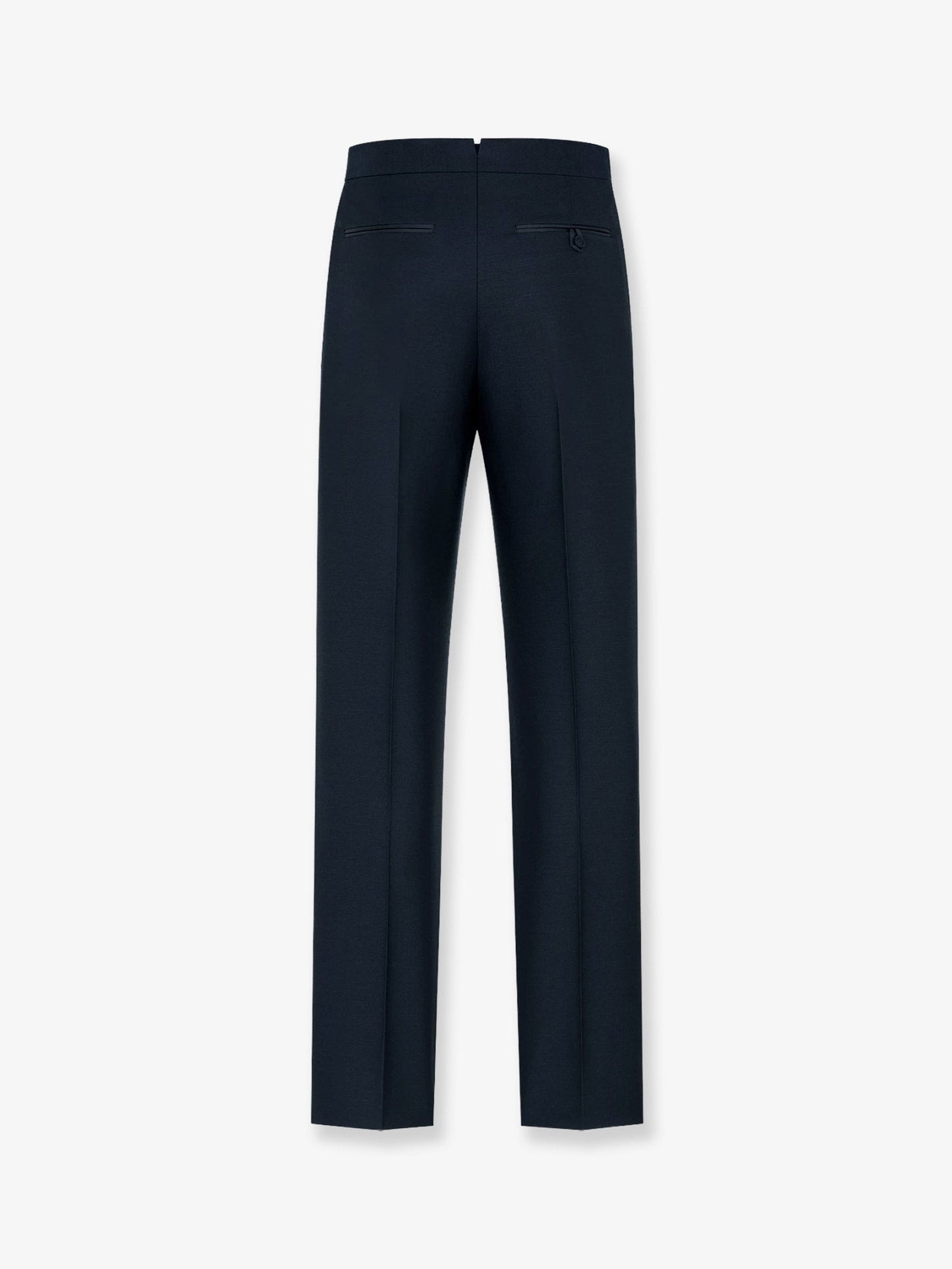 Dior Men Wool And Mohair Trousers With Satin Details CHRISTIAN DIOR