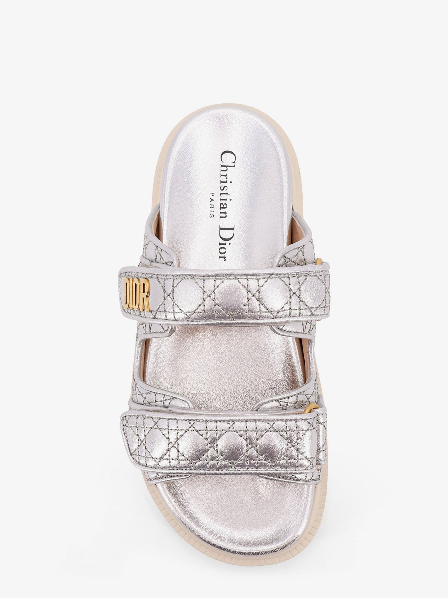 Dior Women Dioract Leather Sandals CHRISTIAN DIOR