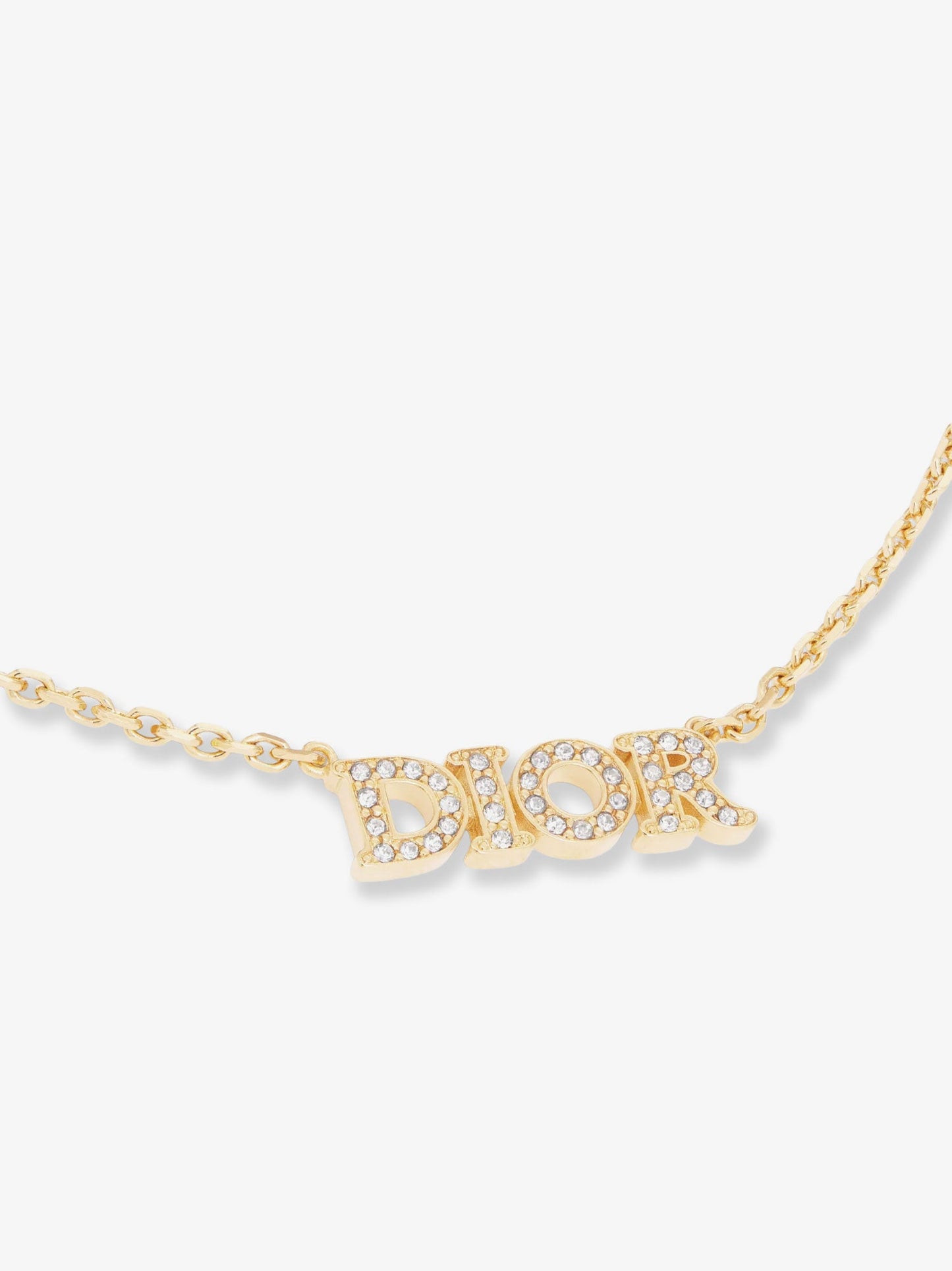 Dior Women Diorevolution Metal Necklace With Gold Finishes CHRISTIAN DIOR