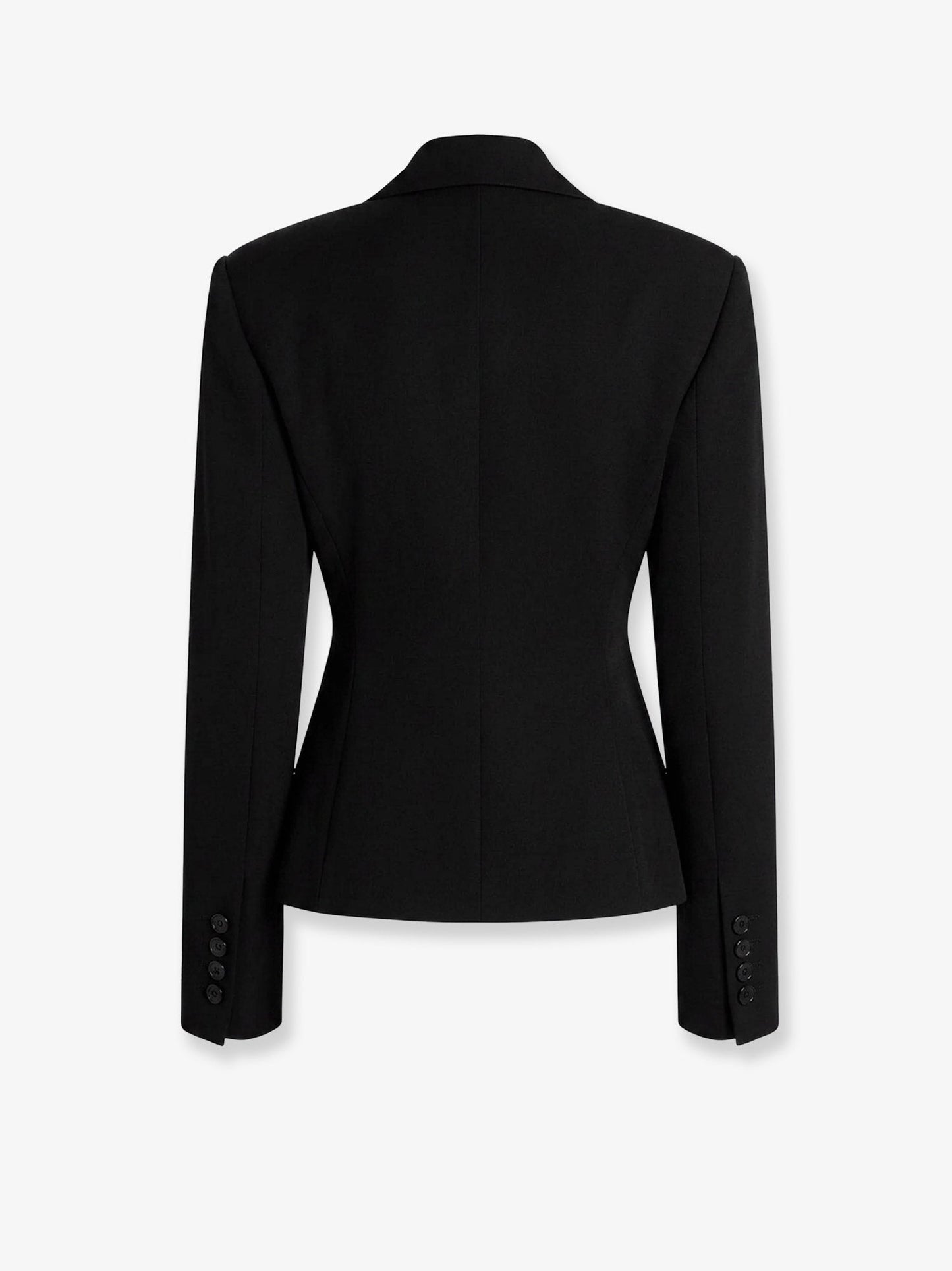 Dolce & Gabbana Women Double-Breasted Virgin Wool Gabardine Blazer DOLCE & GABBANA