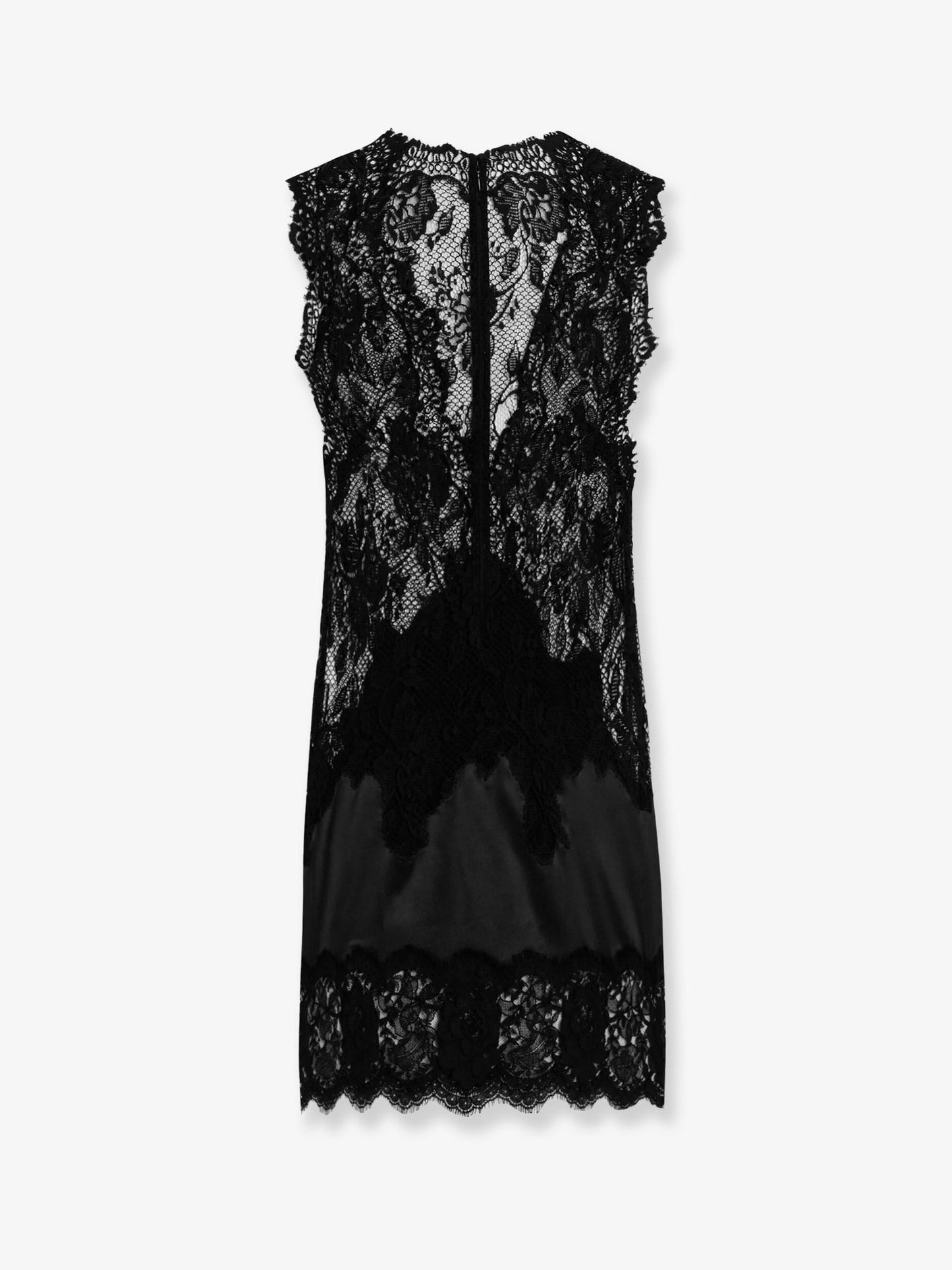 Dolce & Gabbana Women Lace And Satin Dress DOLCE & GABBANA