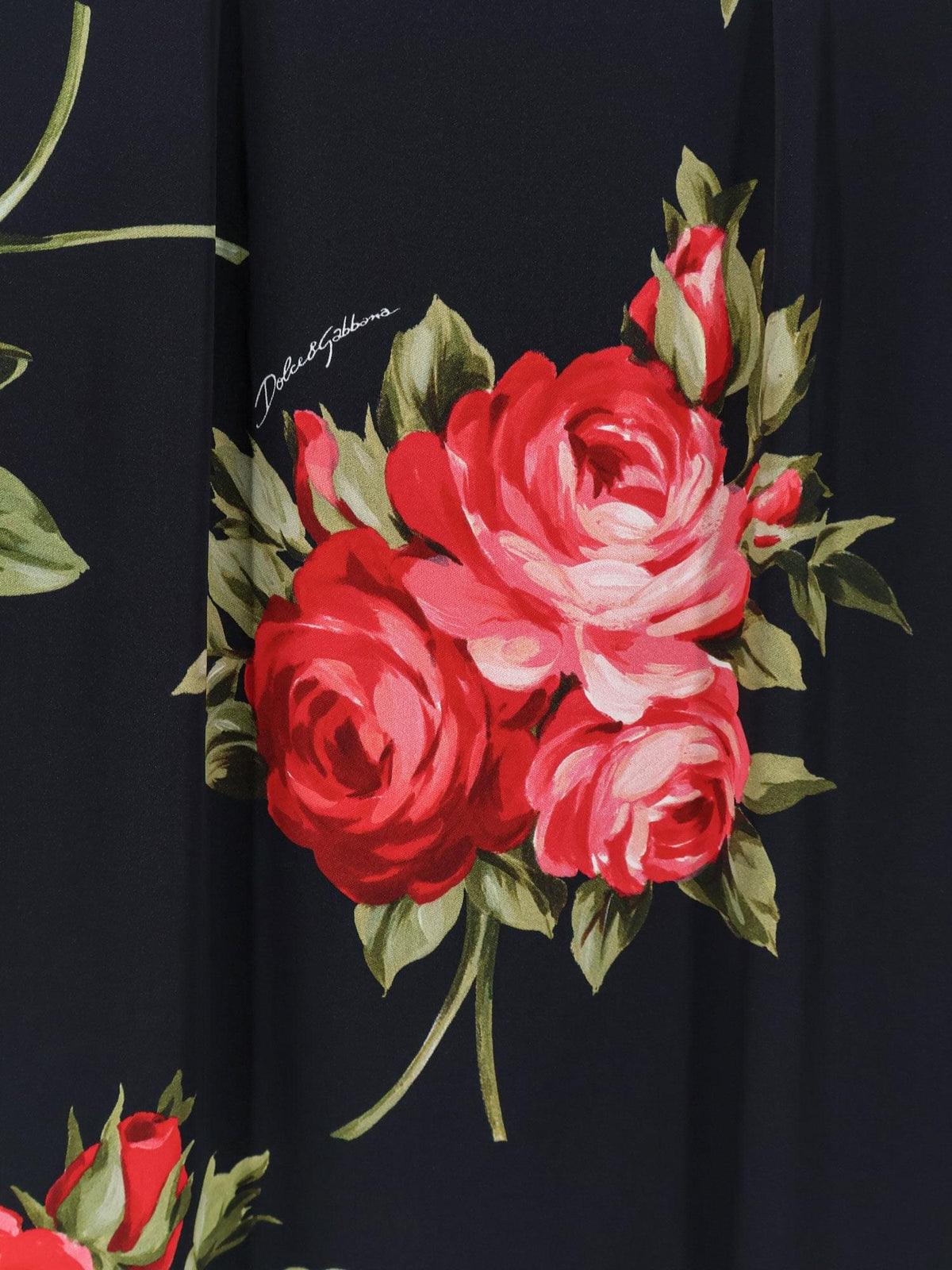 Dolce & Gabbana Women Viscose Dress With Iconic Print DOLCE & GABBANA