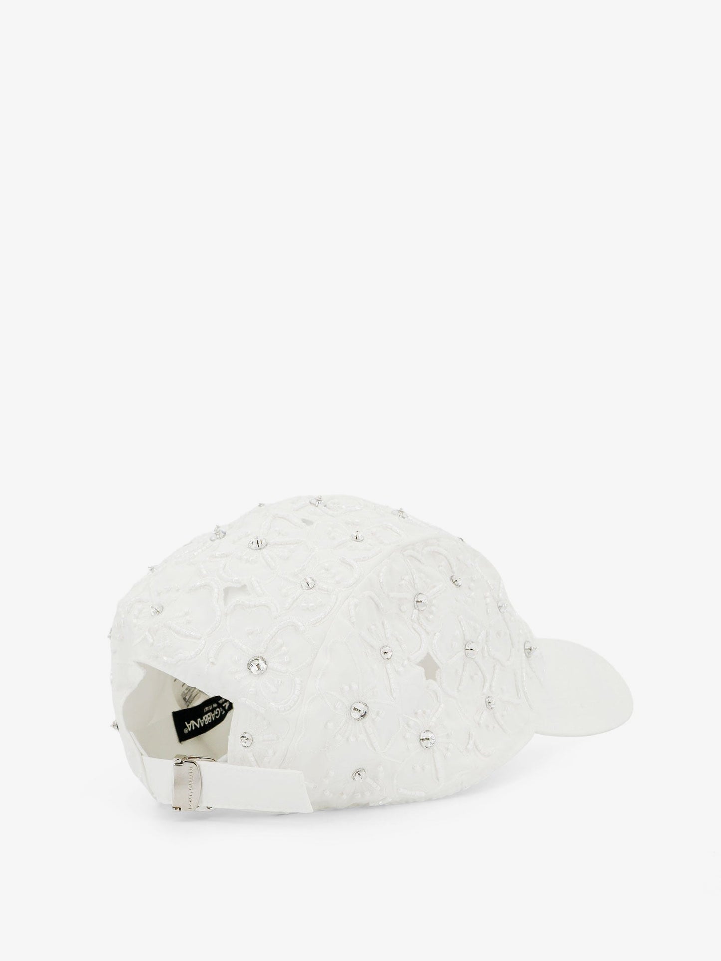 Dolce & Gabbana Women Cotton Hat With All-Over Floral Embroidery DOLCE & GABBANA