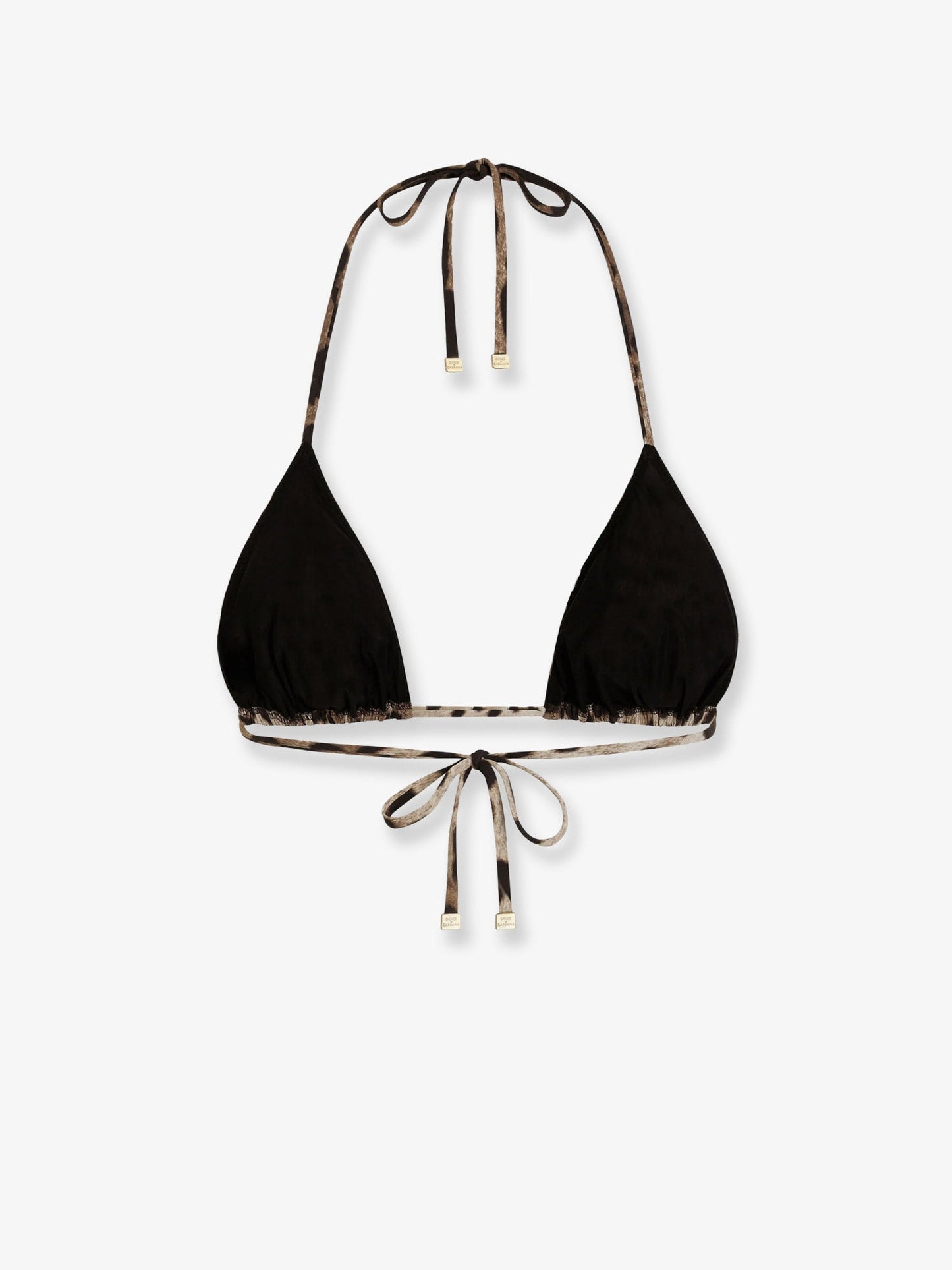 Dolce & Gabbana Women Bikini Top With Animal Print DOLCE & GABBANA
