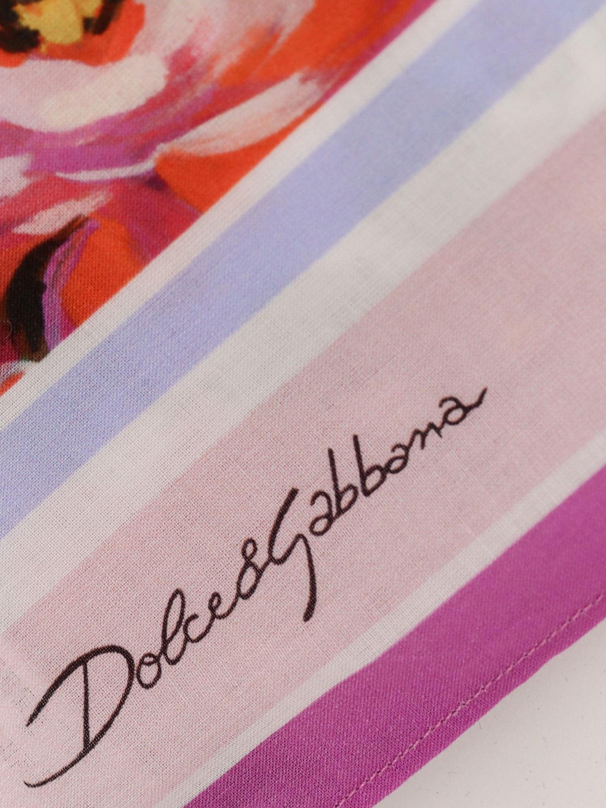 Dolce & Gabbana Women Cotton Beach Wrap With Floral Print DOLCE & GABBANA