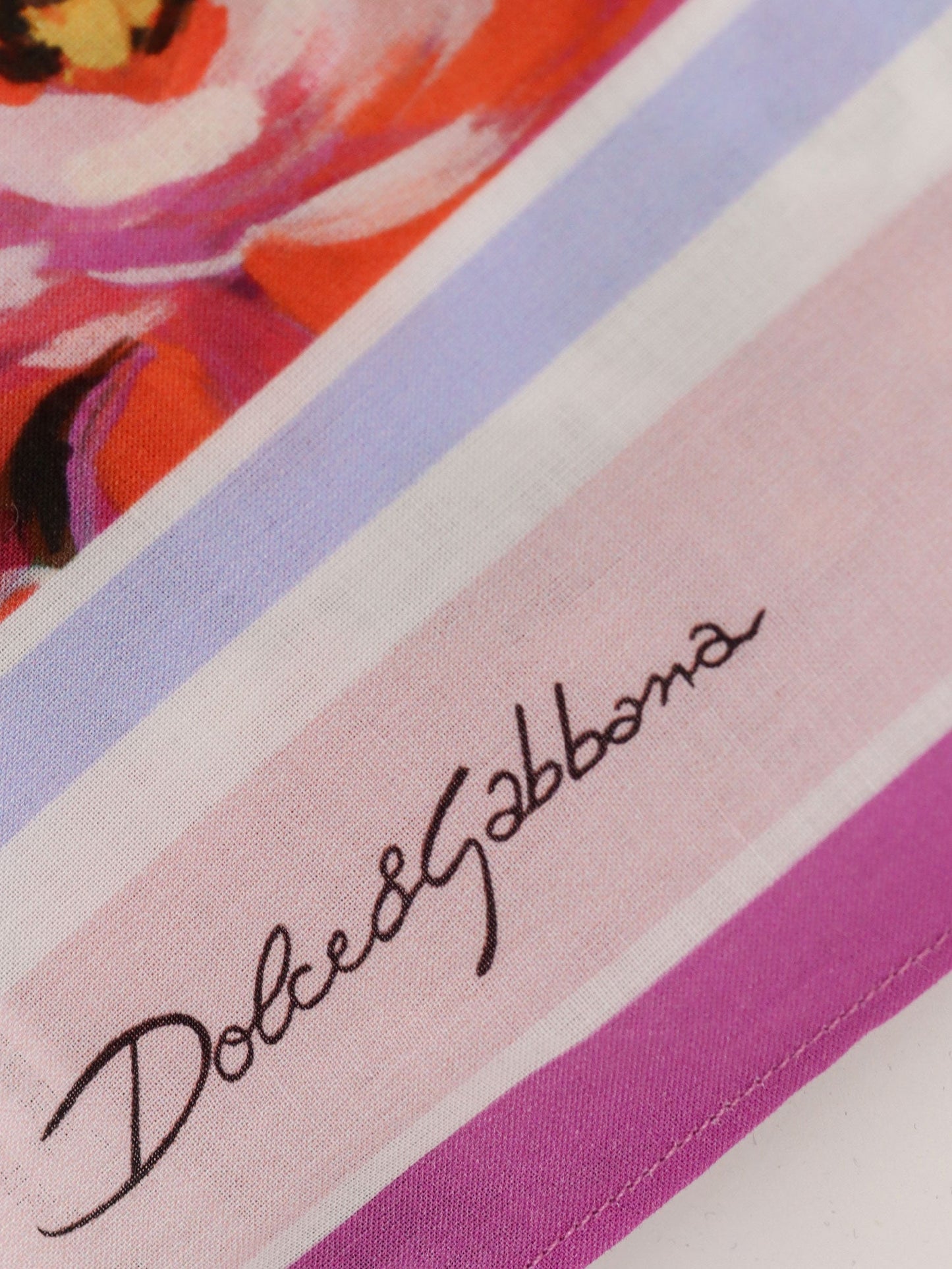 Dolce & Gabbana Women Cotton Beach Wrap With Floral Print DOLCE & GABBANA
