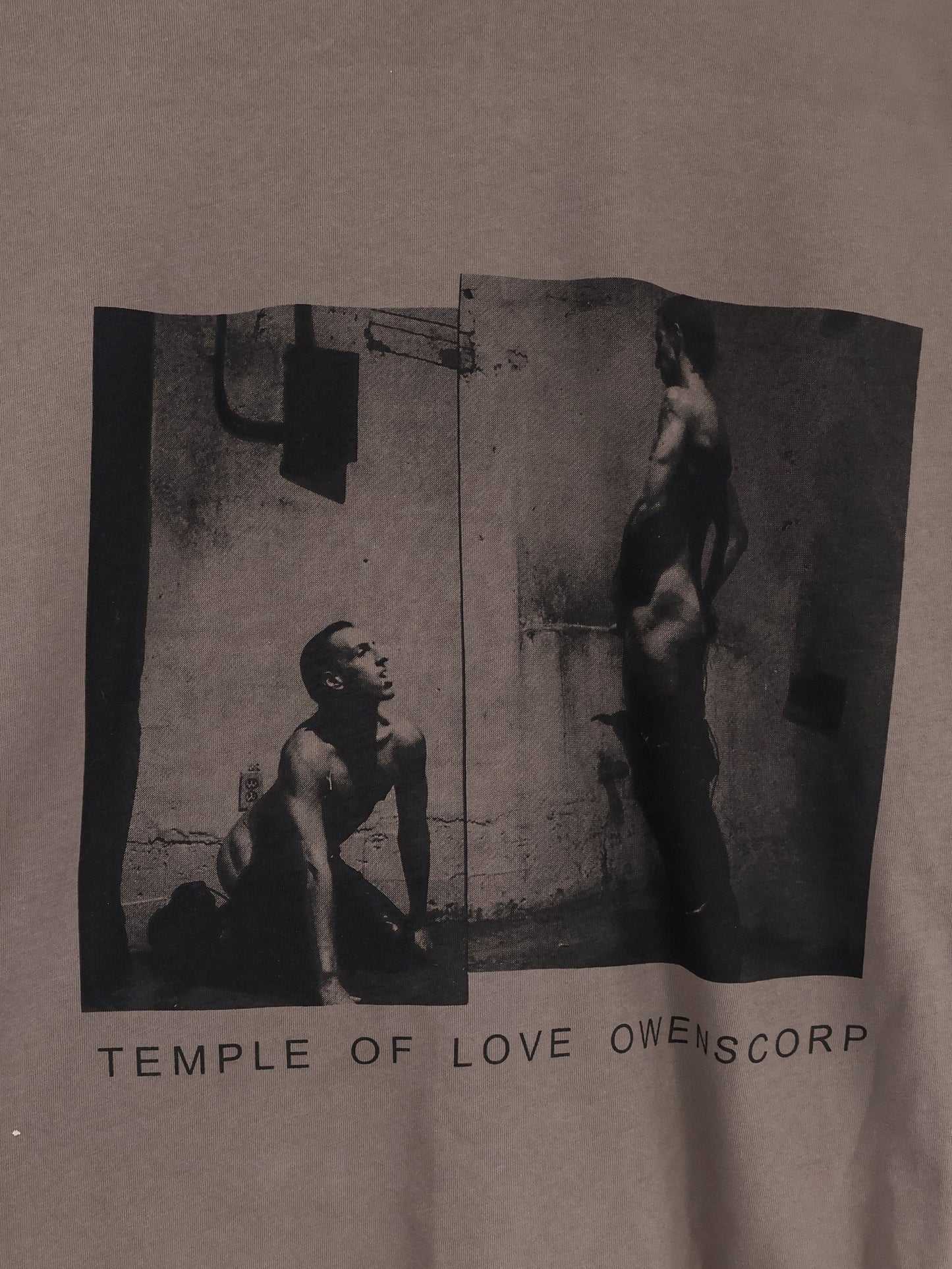 Drkshdw Men Cotton T-Shirt With Level Print On The Front DRKSHDW