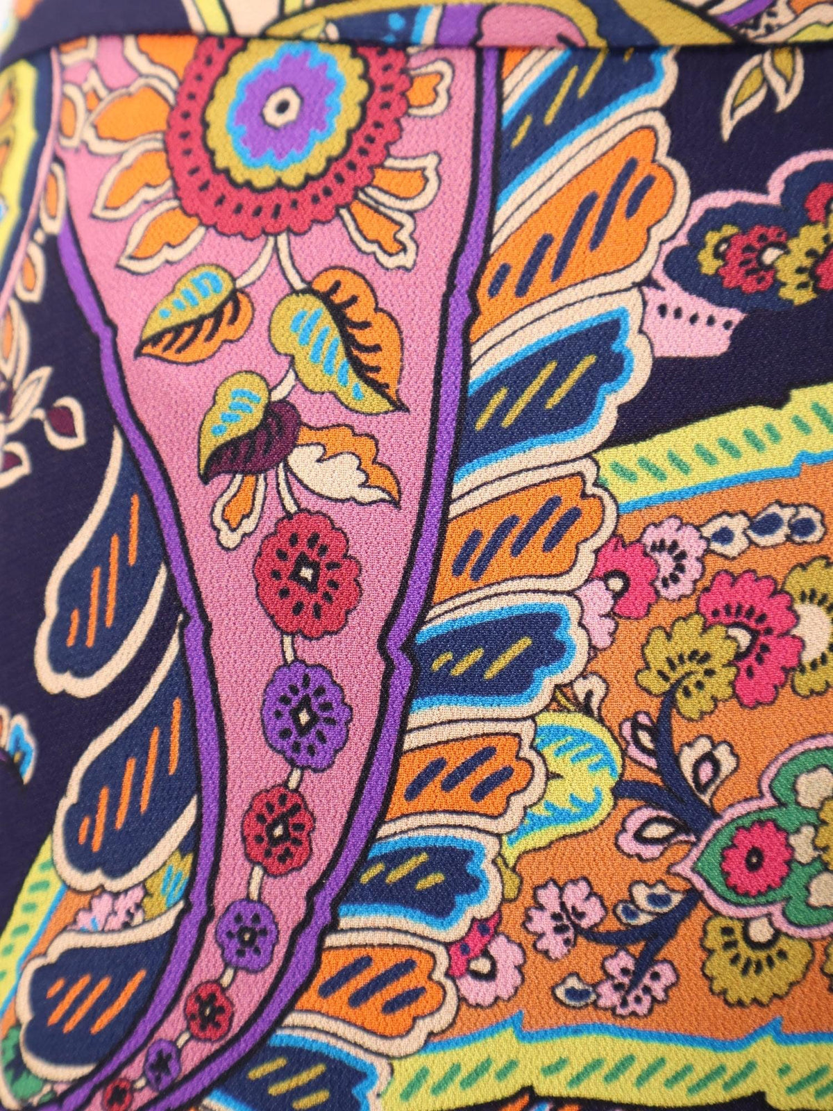 Etro Women Multicolor Viscose Skirt ETRO