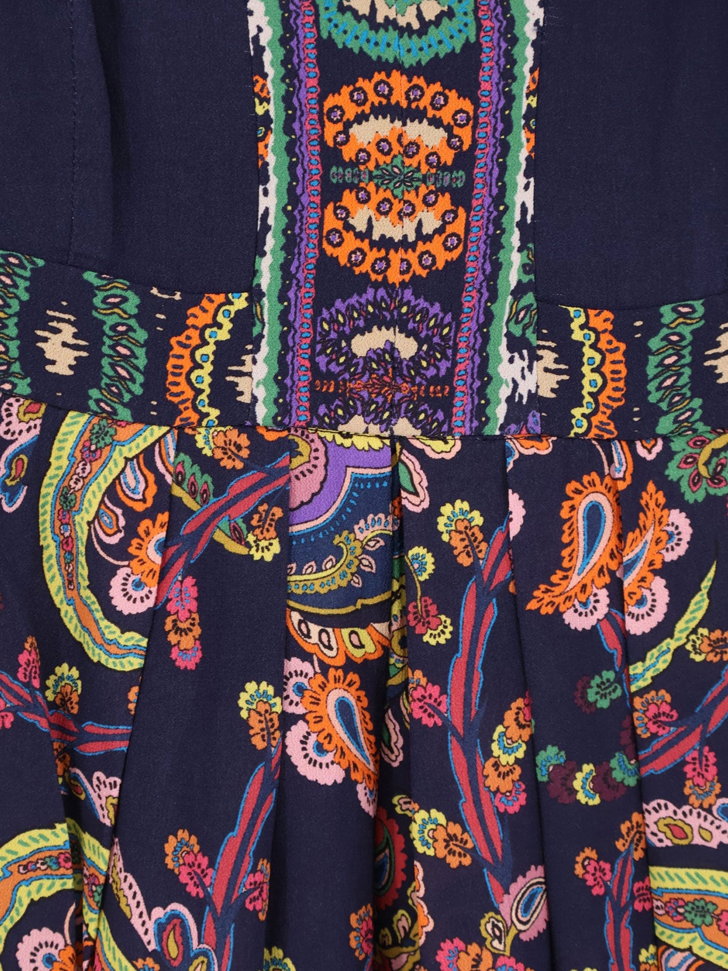Etro Women Multicolor Viscose Long Dress ETRO