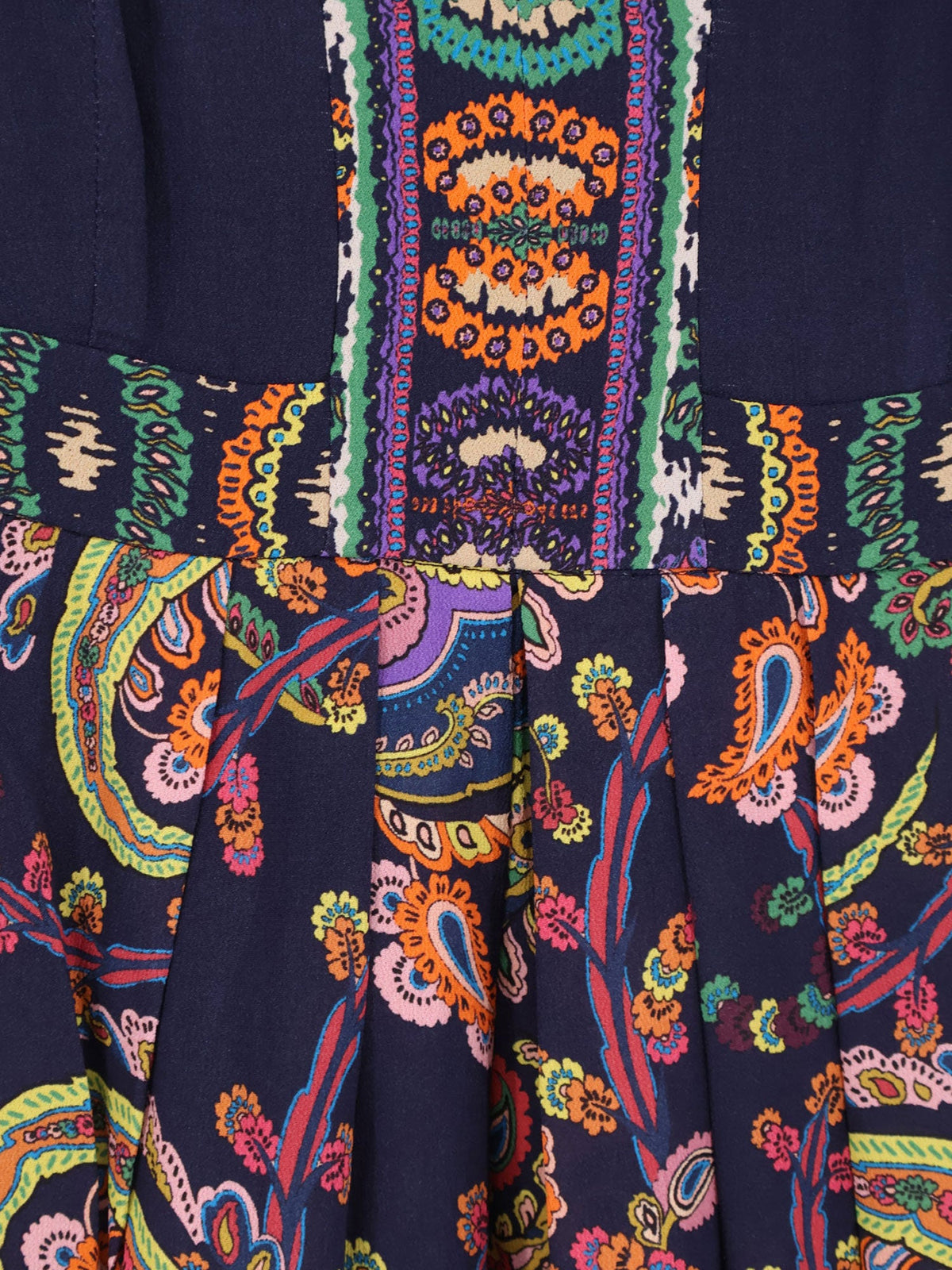 Etro Women Multicolor Viscose Long Dress ETRO