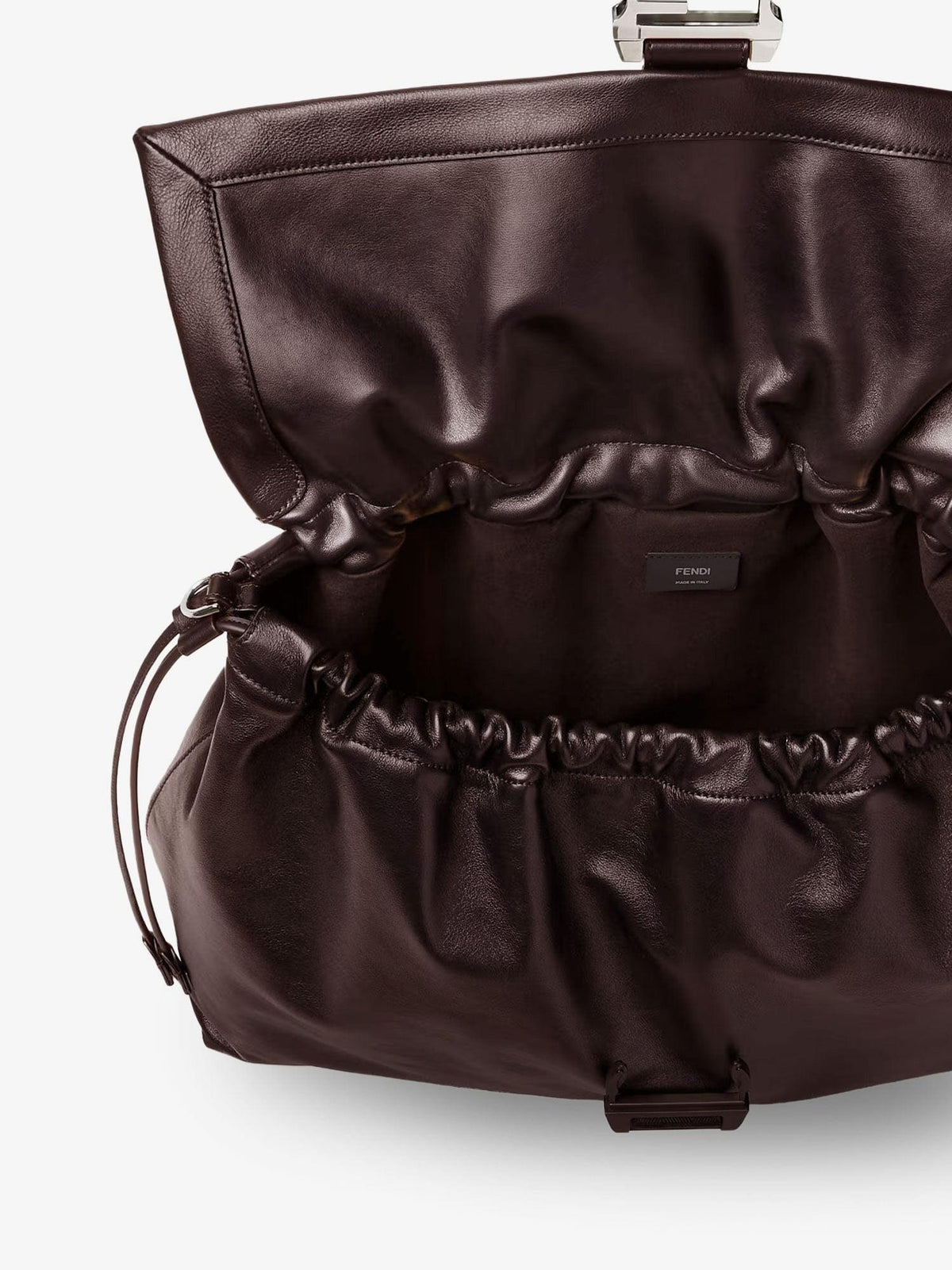Fendi Men Fendi Flux Maxi Messenger Leather Shoulder Bag FENDI