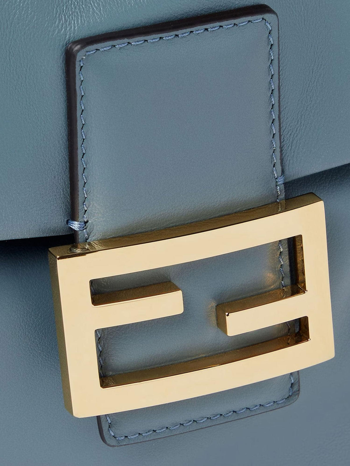 Fendi Women Leather Backpack With Metal Ff Logo Detail FENDI