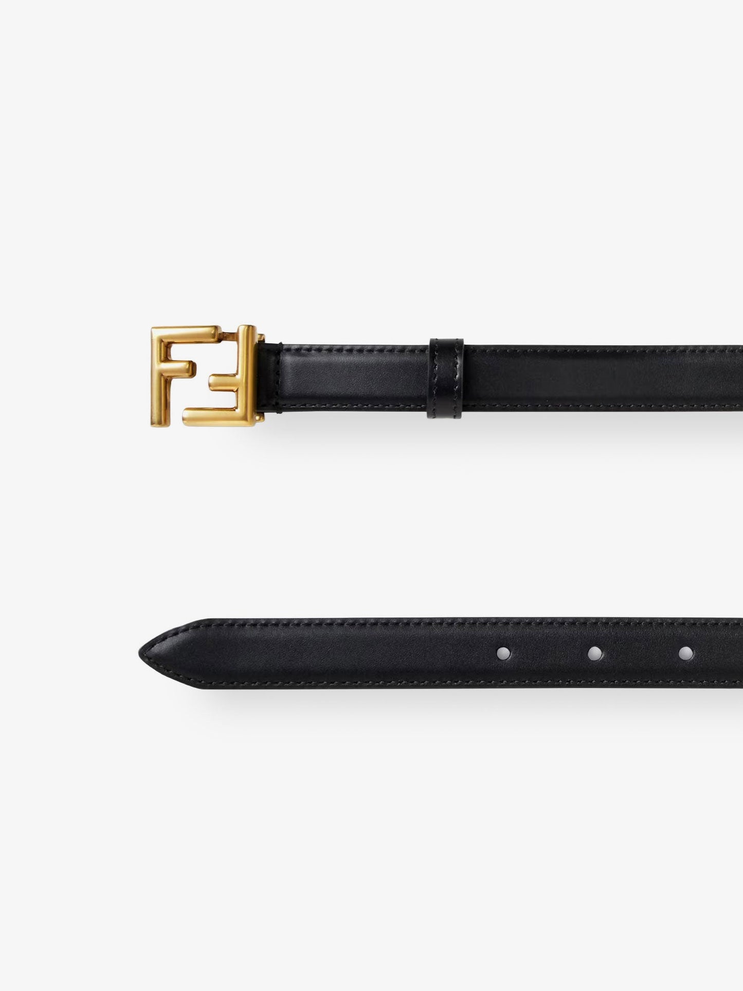 Fendi Women Ff Leather Belt FENDI