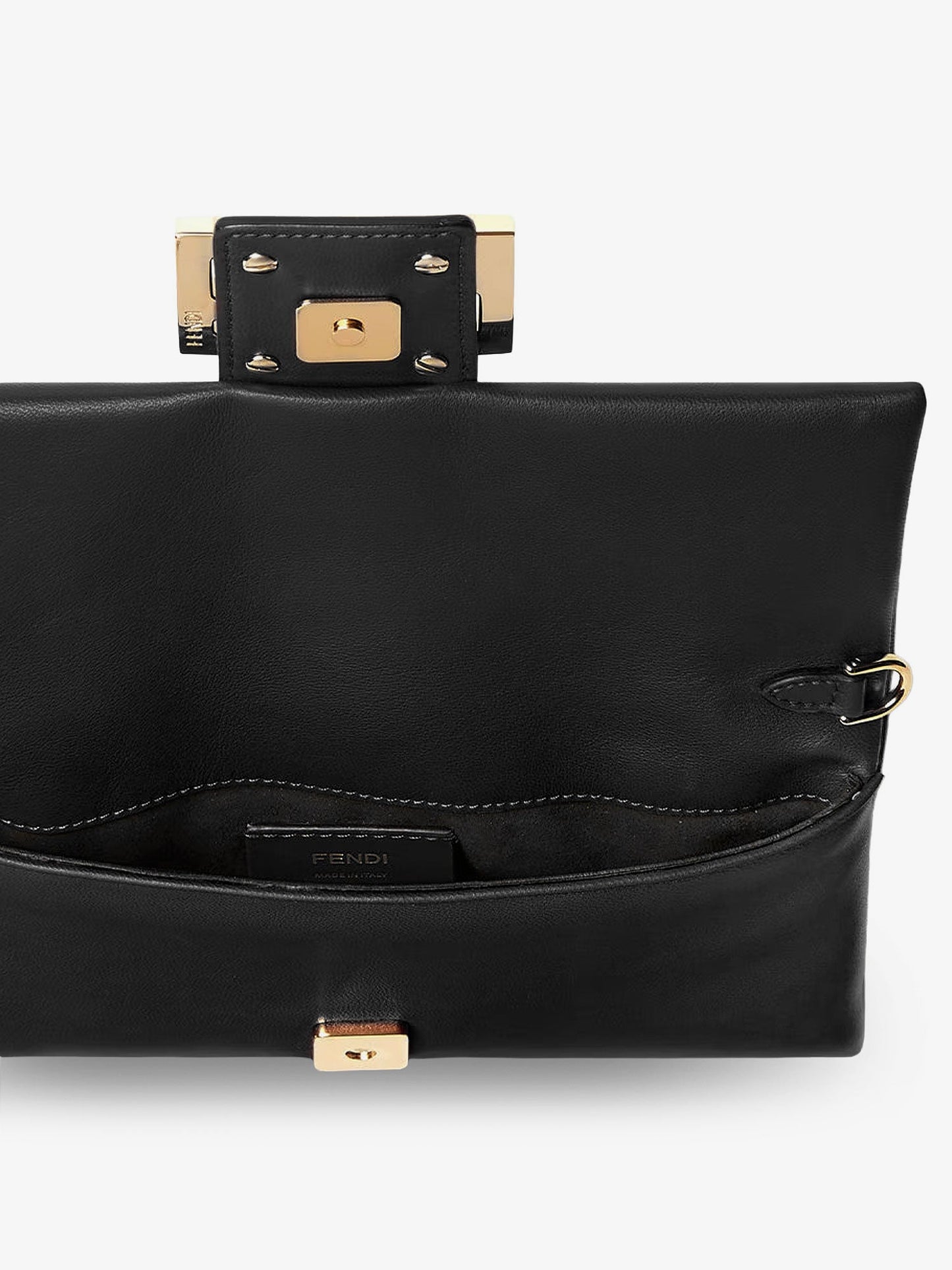 Fendi Women Mamma Baguette Leather Crossbody Bag FENDI