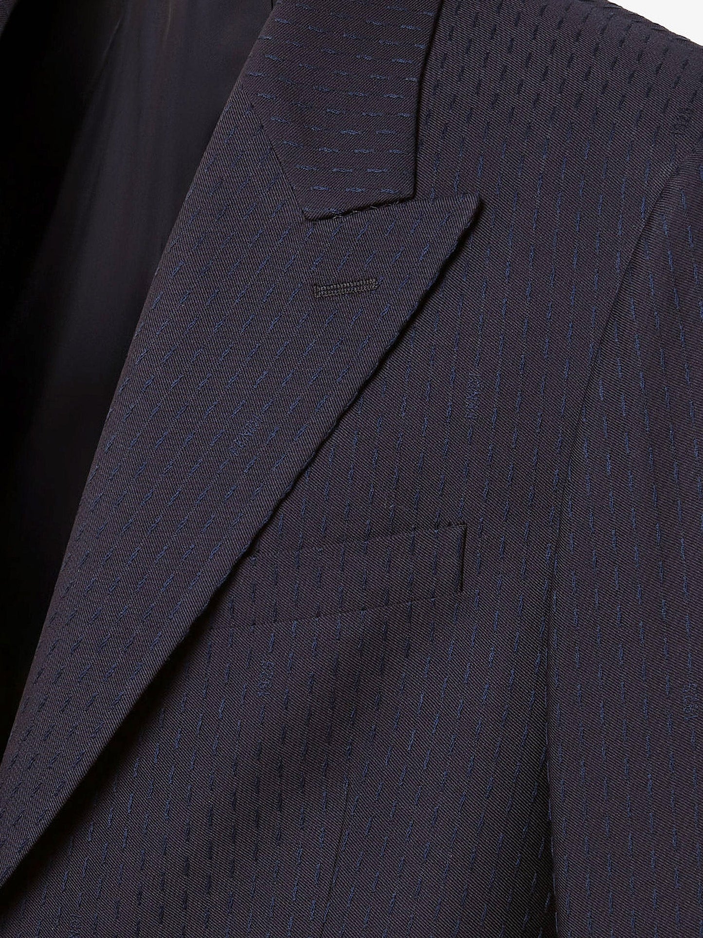 Fendi Men Formal Wool And Cotton Blazer FENDI