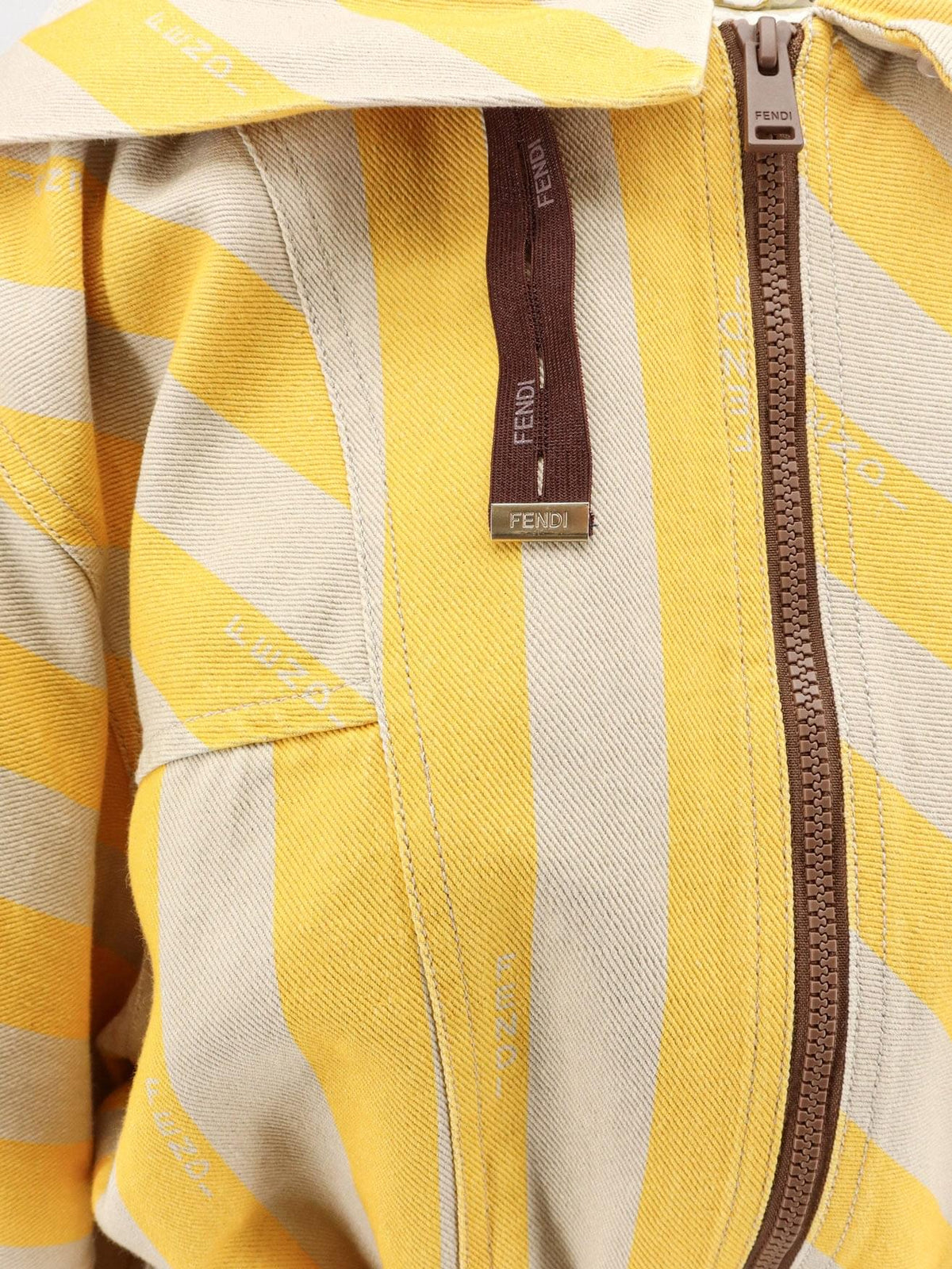 Fendi Women Cotton And Linen Jacket FENDI