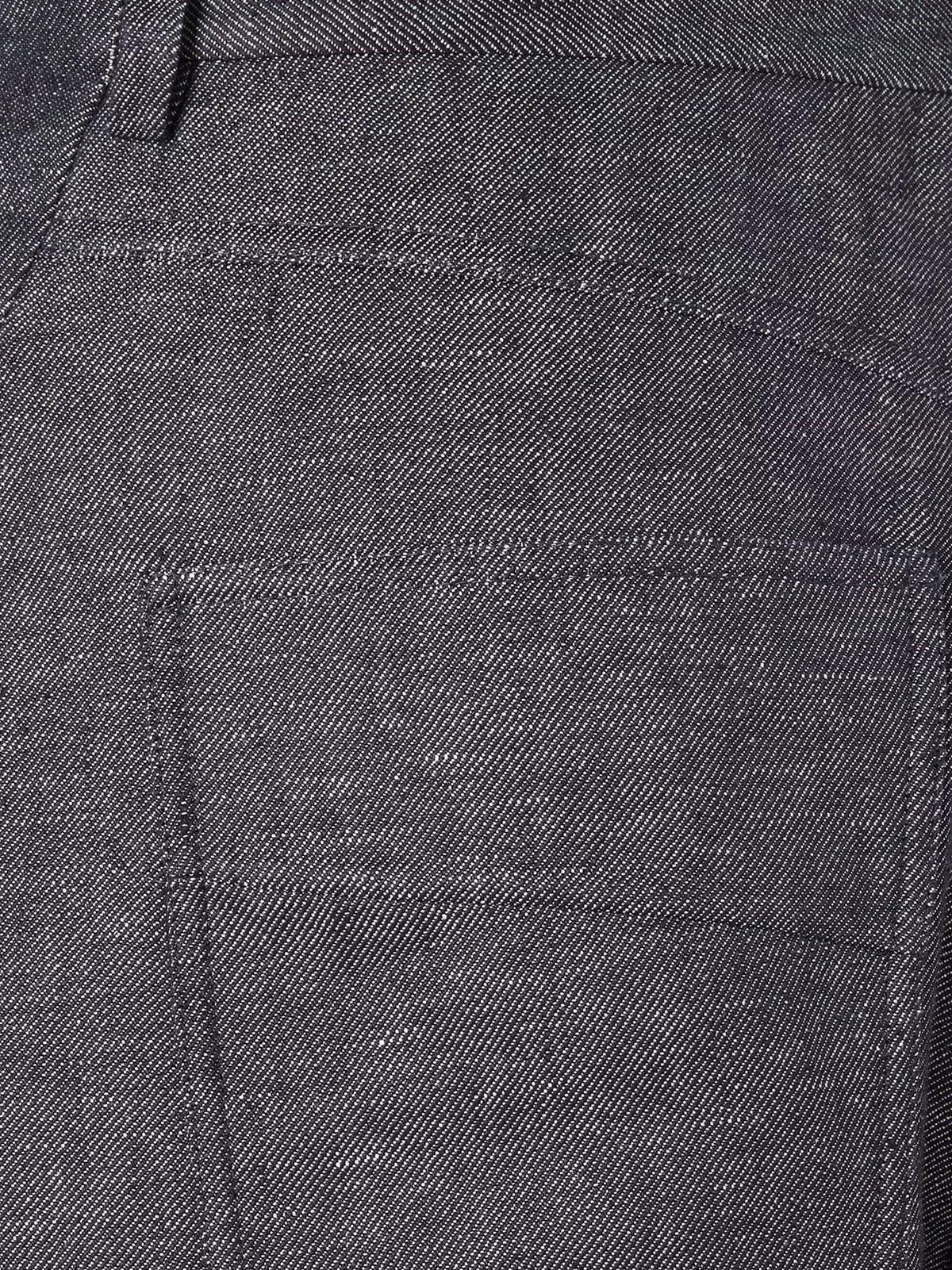 Fendi Men Relaxed Linen, Cotton And Silk Jeans FENDI