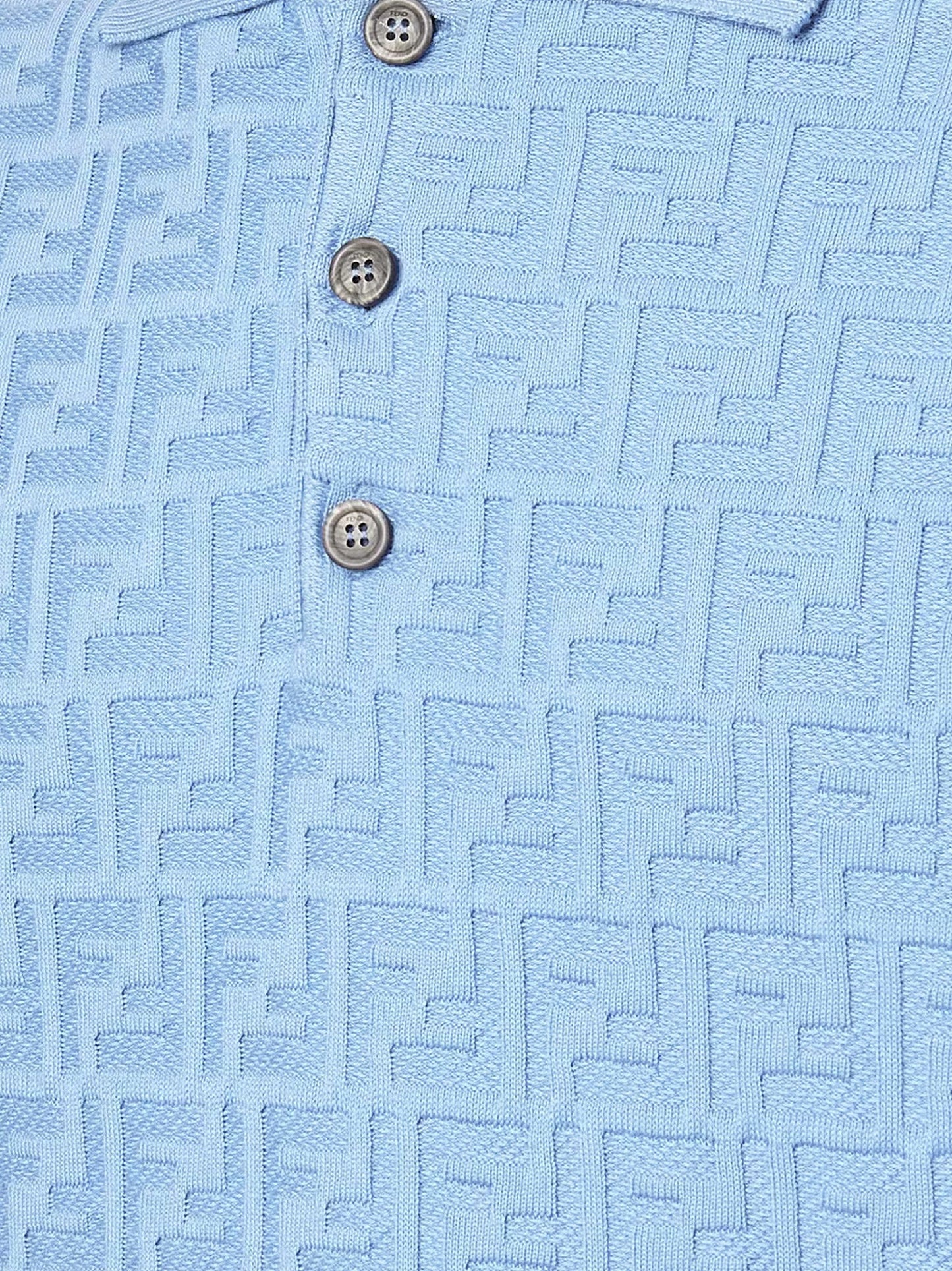 Fendi Men Fendi Cotton Polo Shirt FENDI