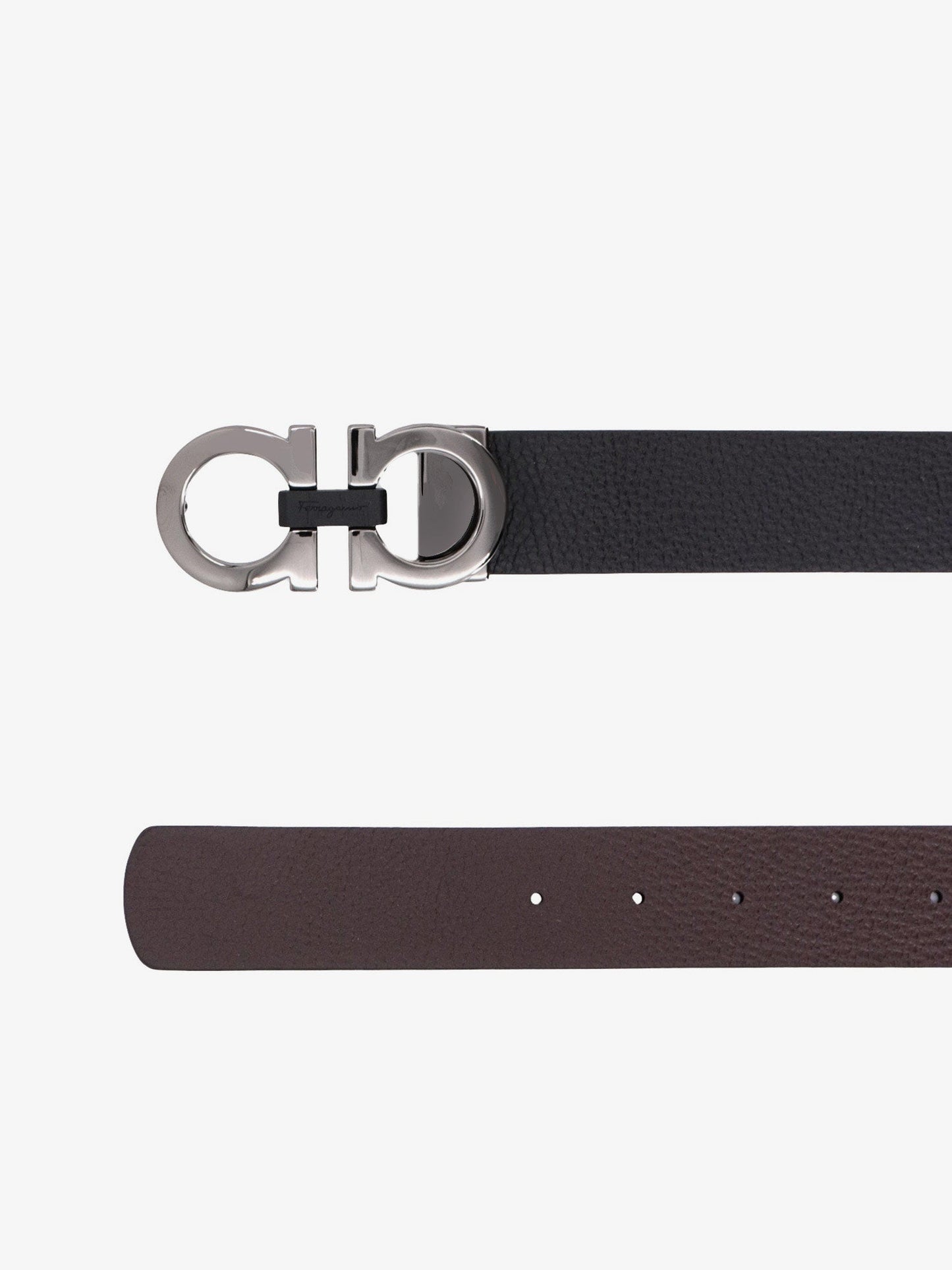 Ferragamo Men Reversible Leather Belt FERRAGAMO