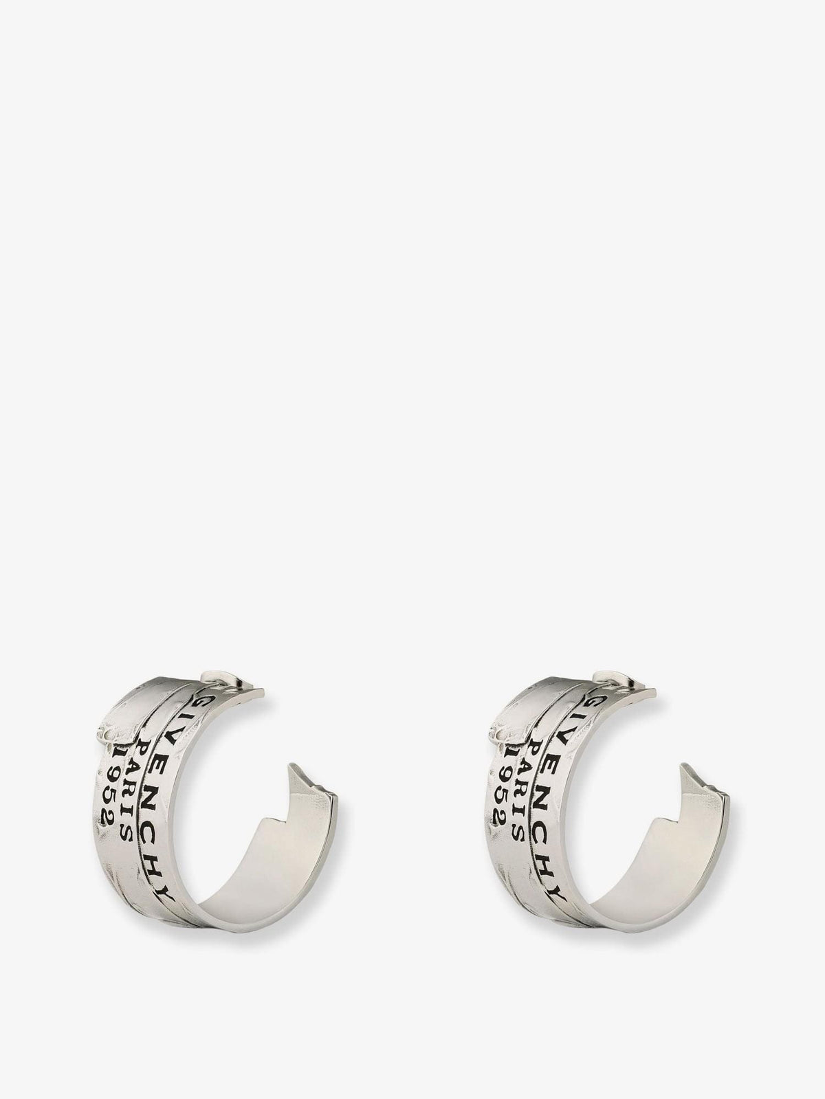 Givenchy Women Givenchy Tape Earrings In Metal And Enamel GIVENCHY