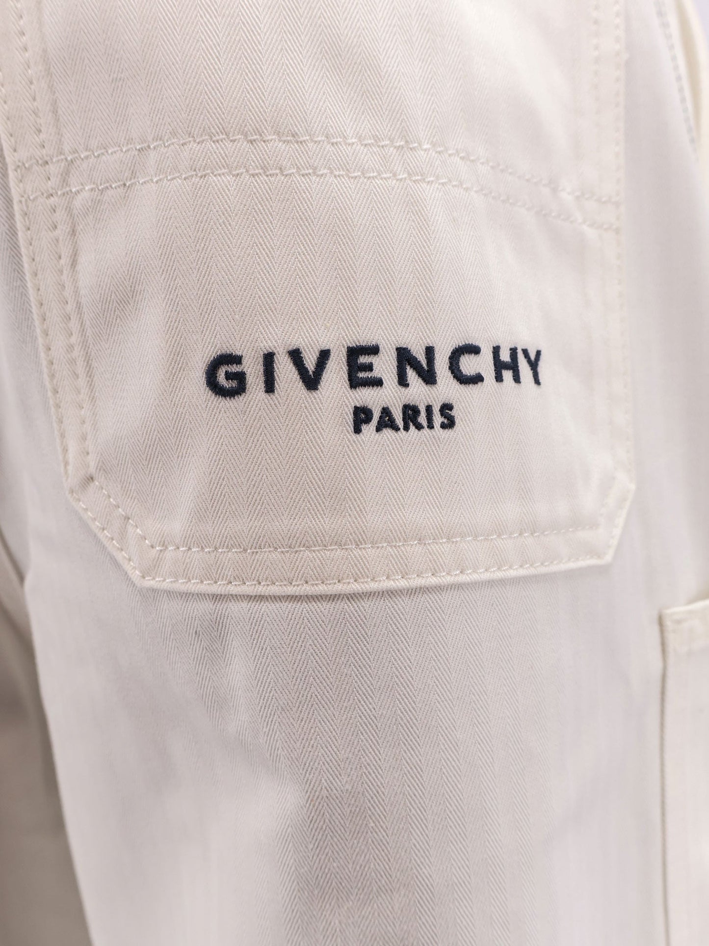 Givenchy Men Givenchy Men Cotton Bermuda Shorts With Logo Embroidery GIVENCHY