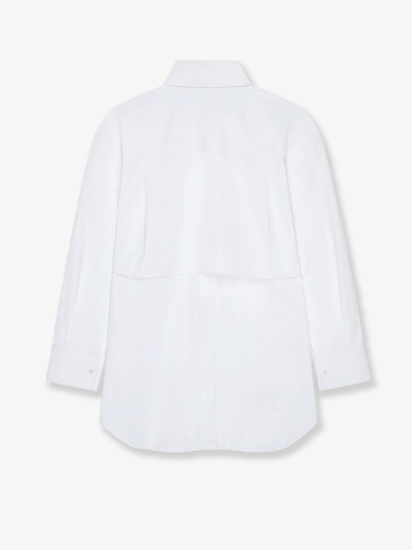 Givenchy Women Backless Cotton Shirt GIVENCHY