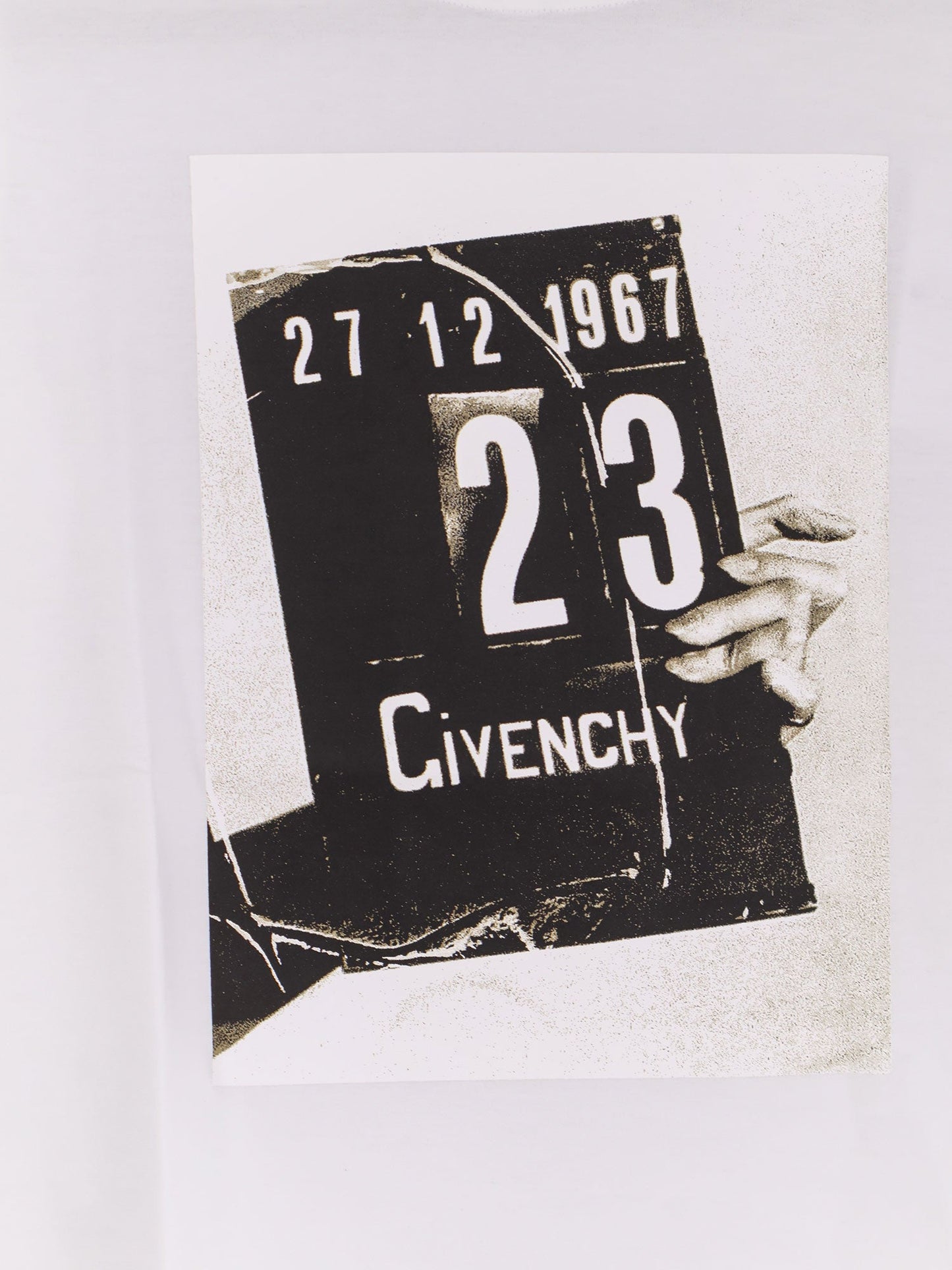 Givenchy Women Cotton T-Shirt With Print On The Front GIVENCHY