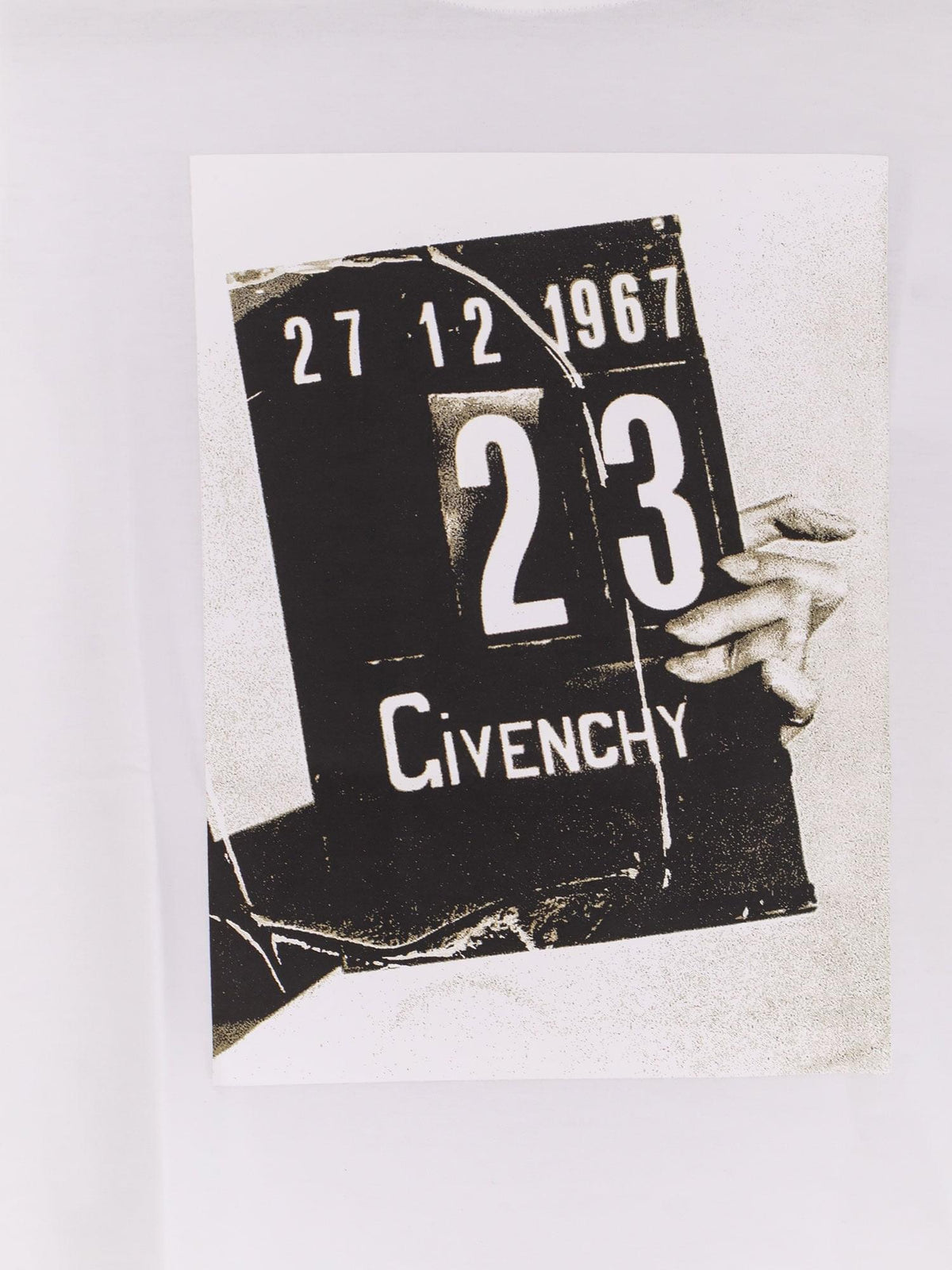Givenchy Women Cotton T-Shirt With Print On The Front GIVENCHY