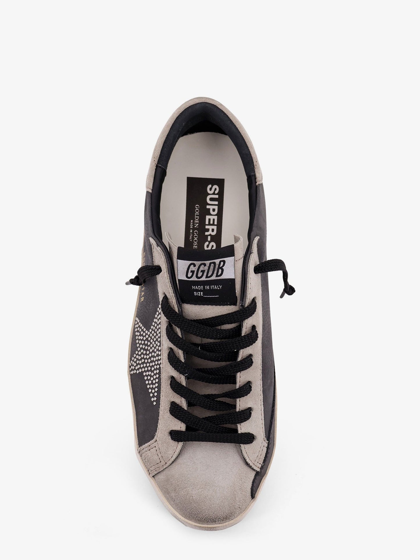 Golden Goose Deluxe Brand Men Superstar Leather Sneakers With Side Logo GOLDEN GOOSE